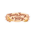 Kiss-Cut Sticker - Story Book Toasty Jerry & Wifey
