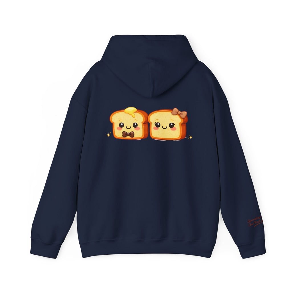 Lightweight Hoodie - ToastyJerry & Wifey Hoodie (Large text)