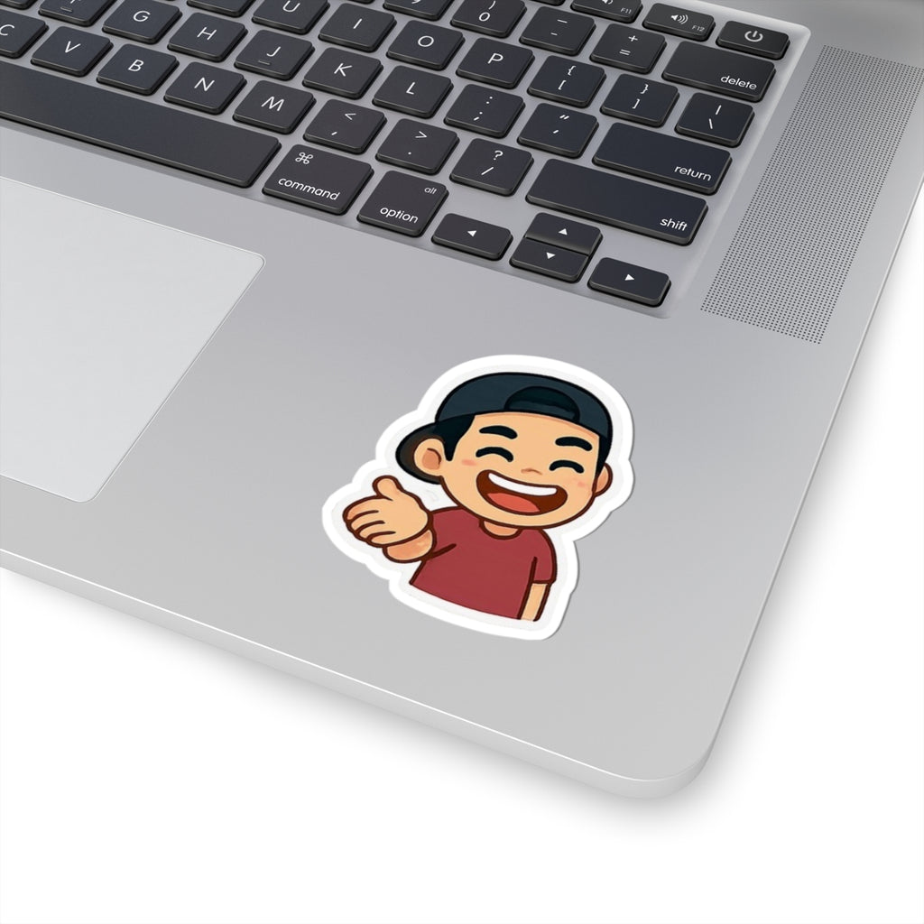Offer Hand Emoji Sticker — Toasty Jerry Kiss-Cut Sticker