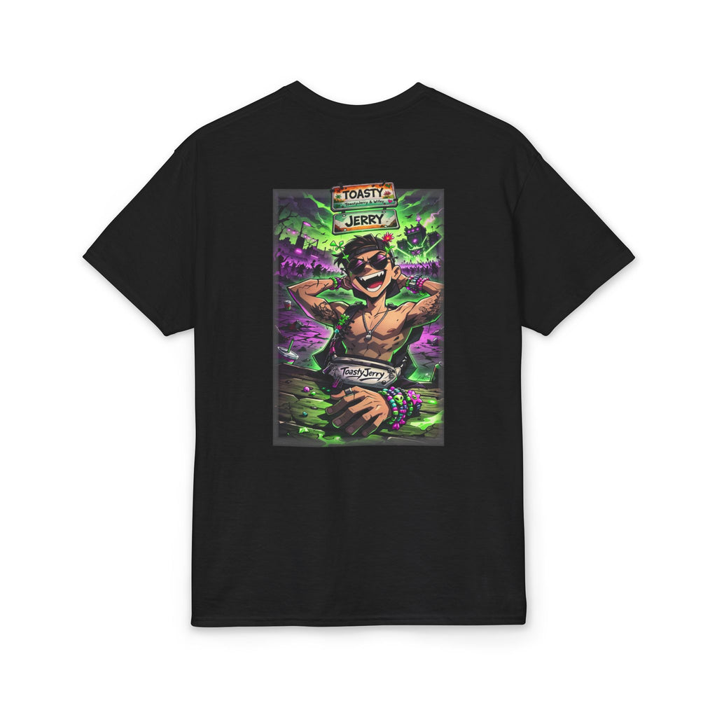 T-Shirt — "Toasty Jerry" Neon Rave