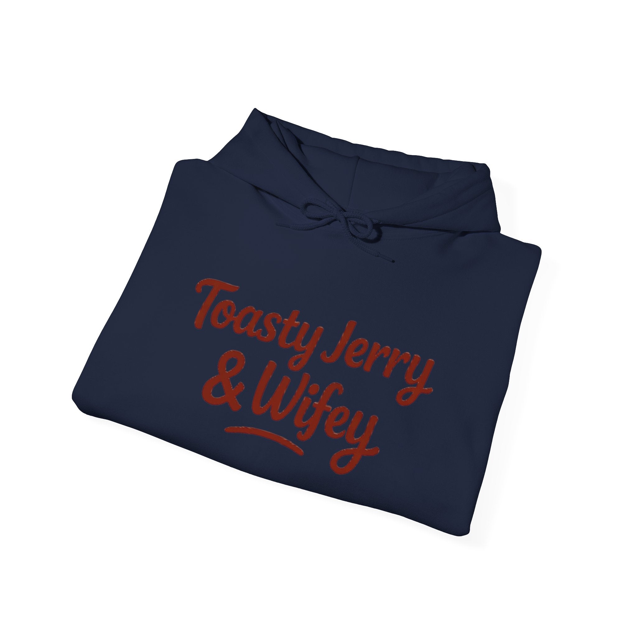 Lightweight Hoodie - ToastyJerry & Wifey Hoodie (Large text)