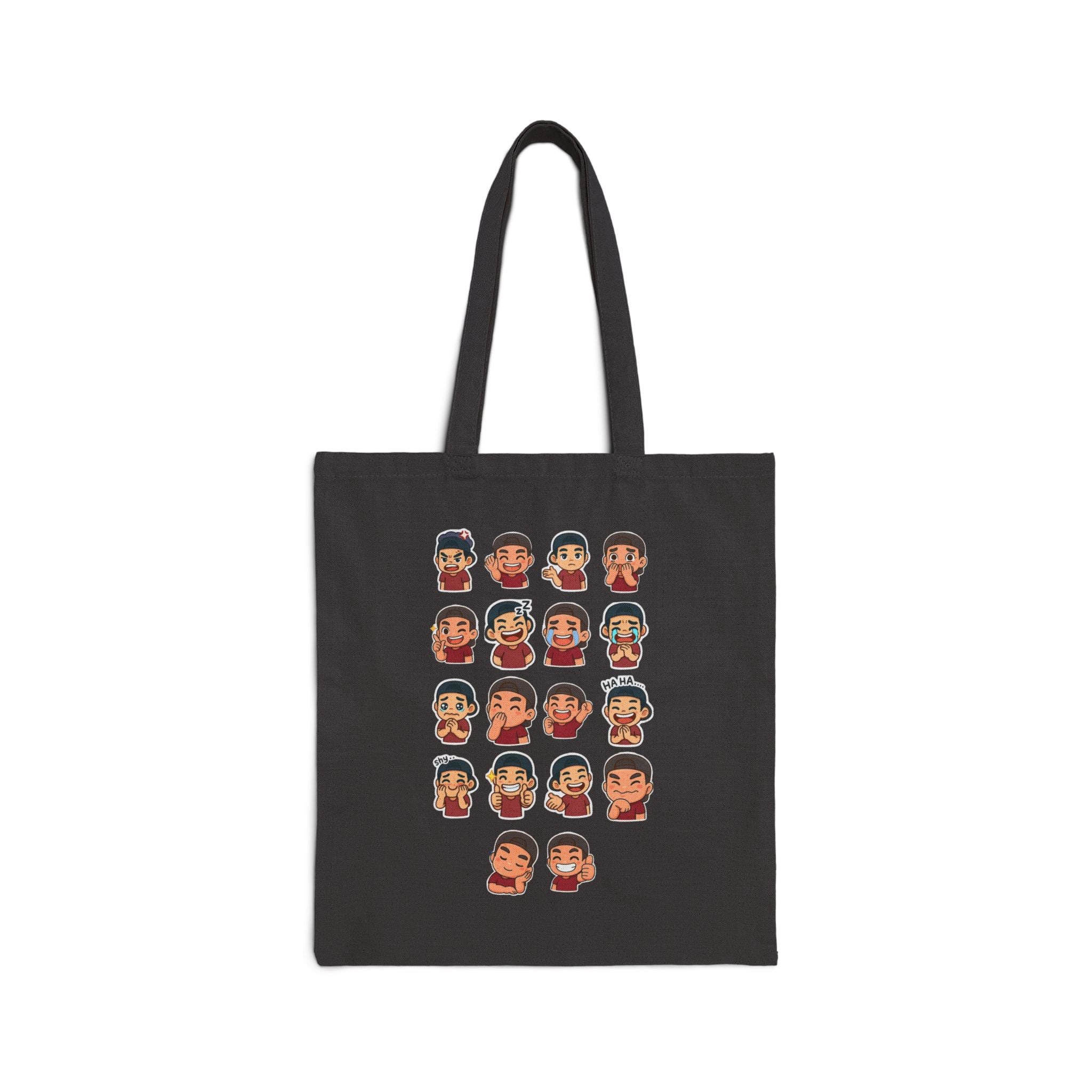 Tote Bag — Toasty Jerry Emoji Face Canvas Tote Bag
