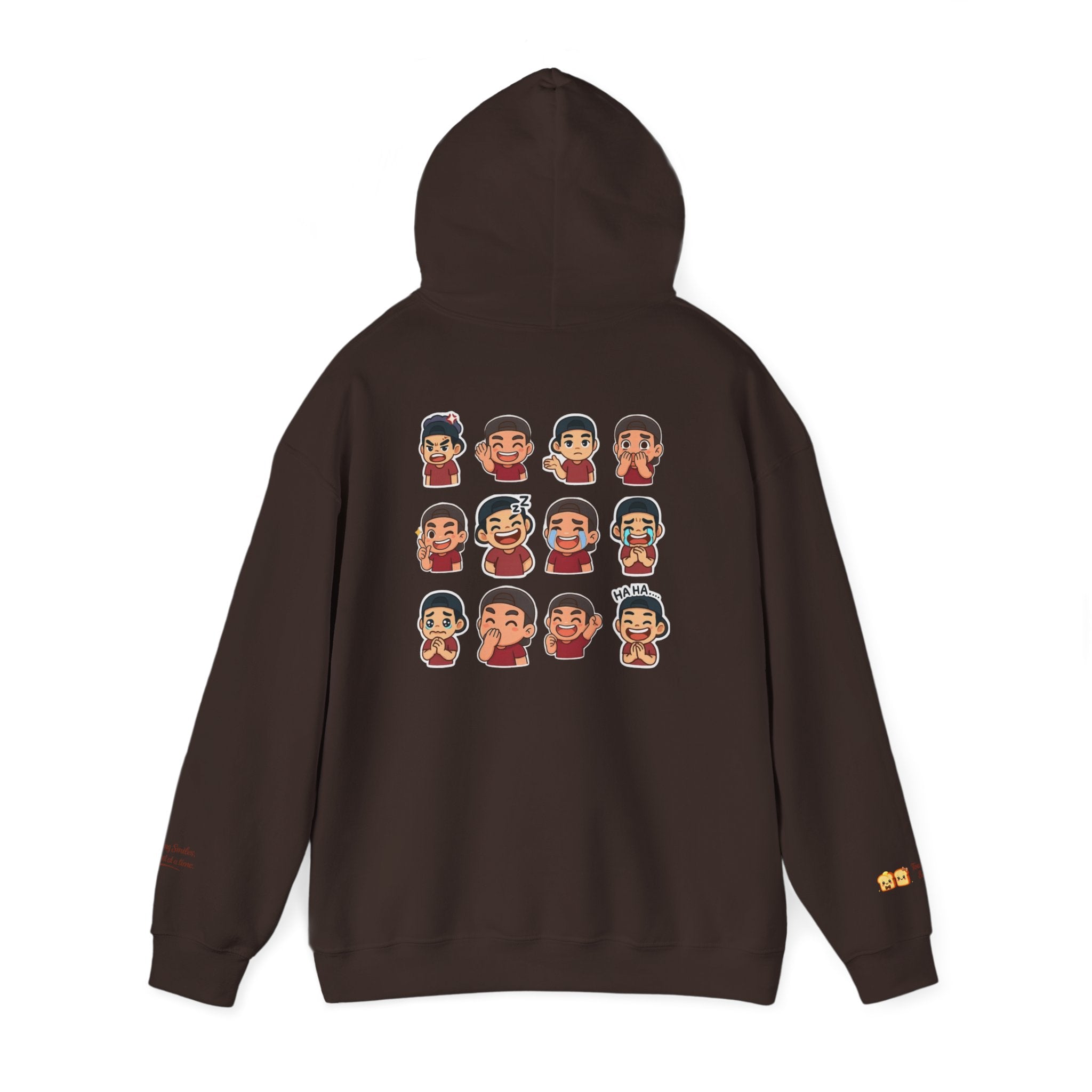 ToastyJerry Emoji Face - Graphic Hoodie