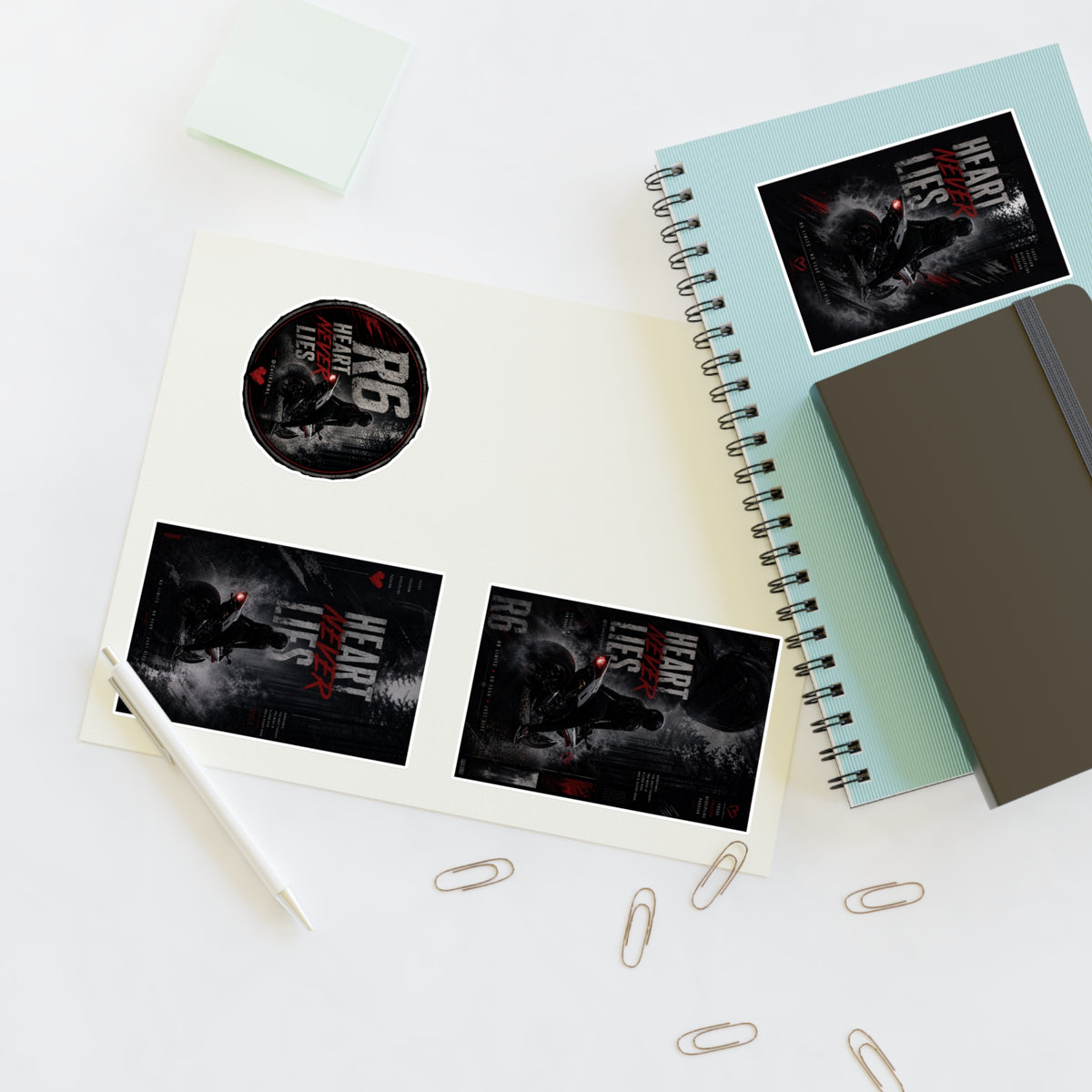 Heart Never Lies R6 Sticker Sheet
