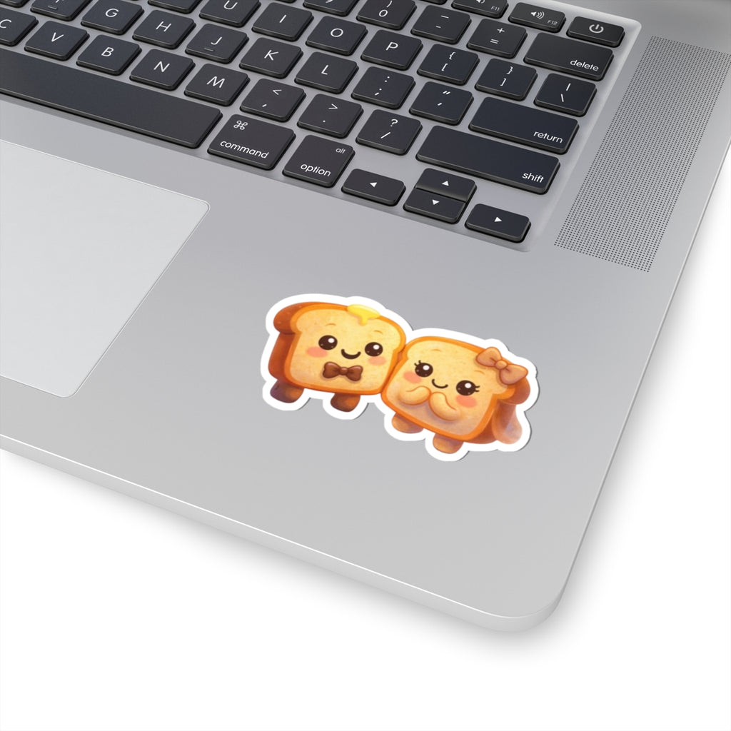 Kawaii Toast Couple Sticker