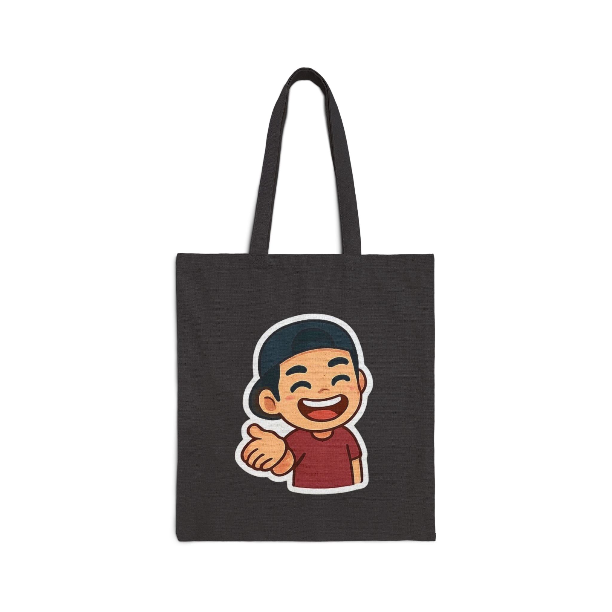 Tote Bag — Toasty Jerry Emoji Face Canvas Tote Bag