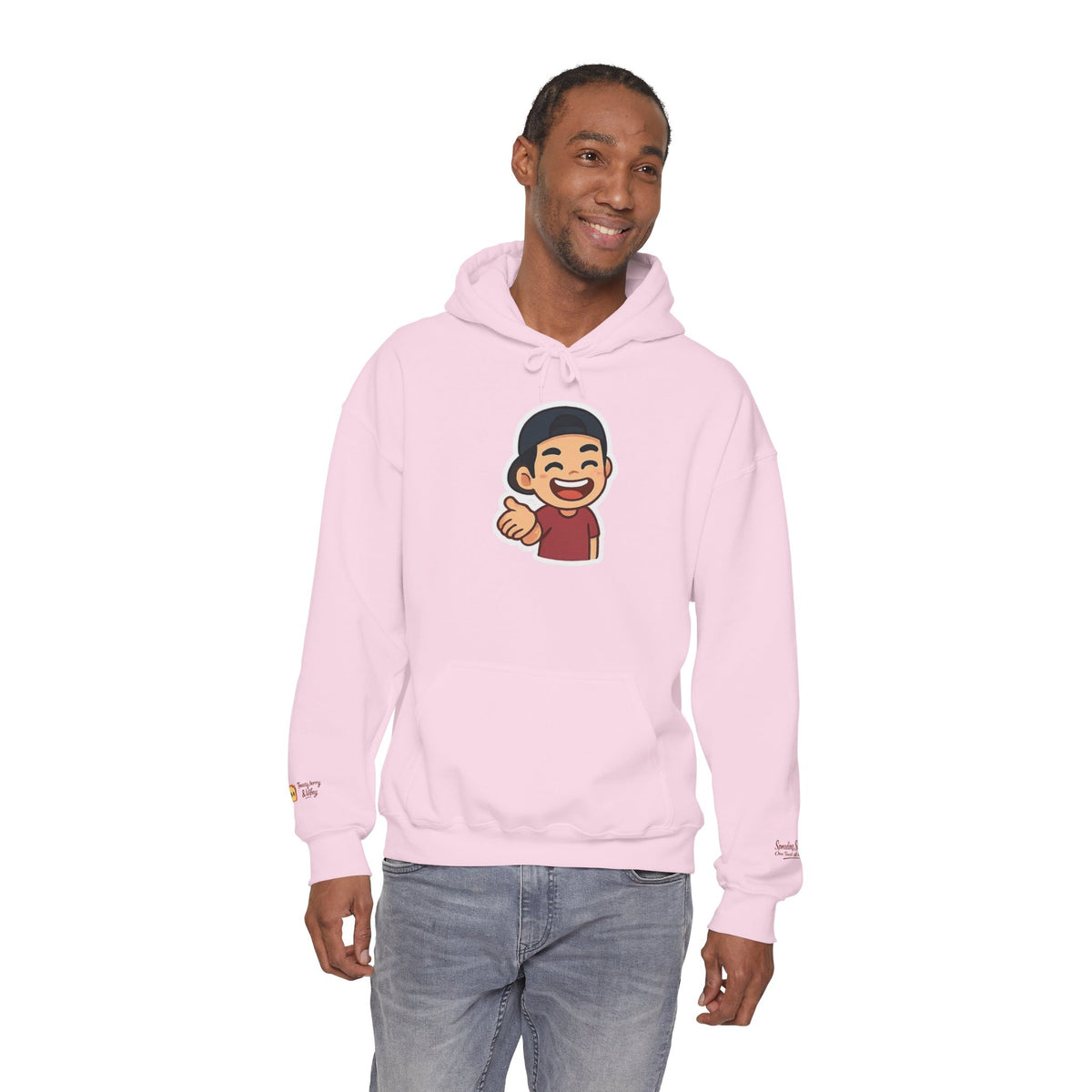 ToastyJerry Emoji Face - Graphic Hoodie