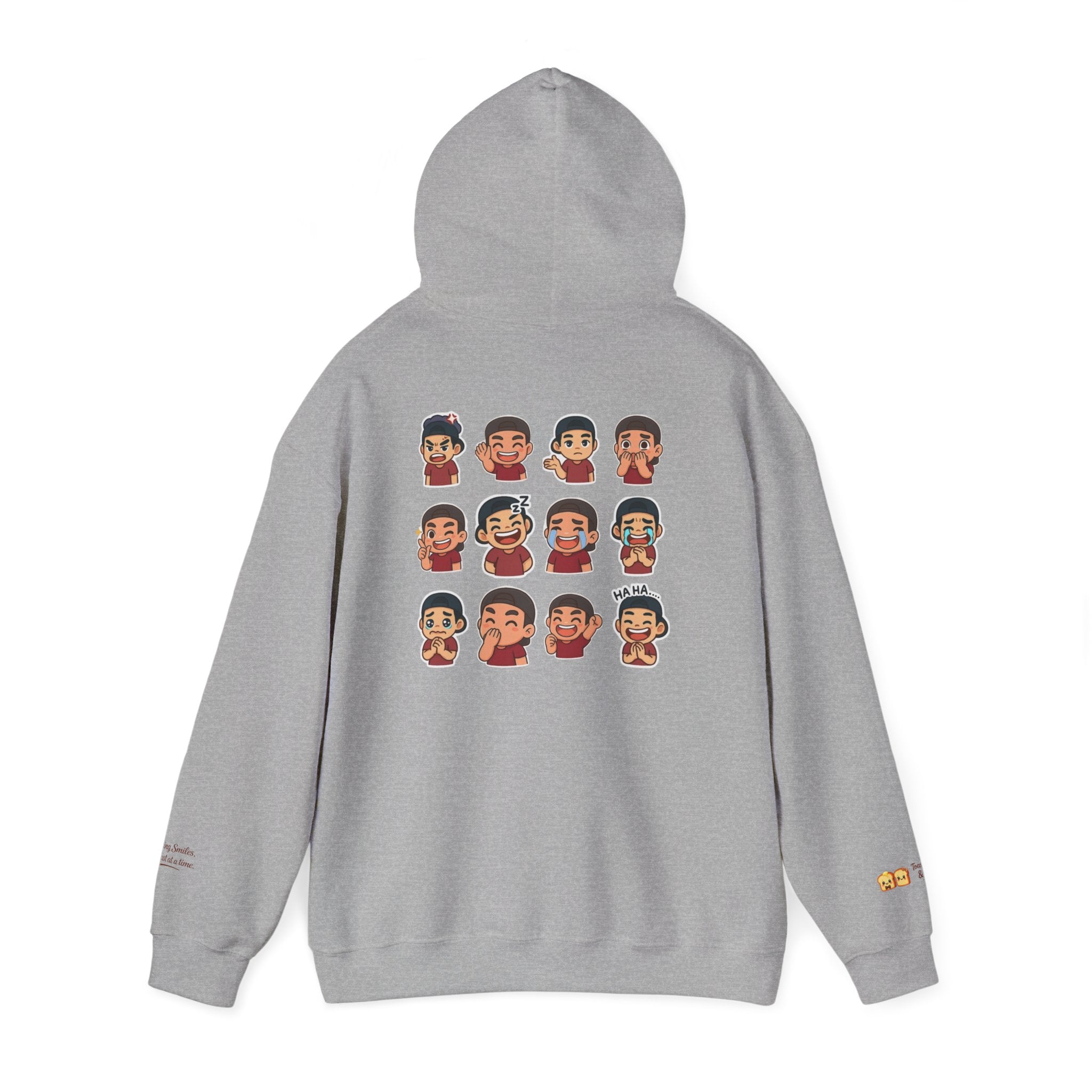 ToastyJerry Emoji Face - Graphic Hoodie