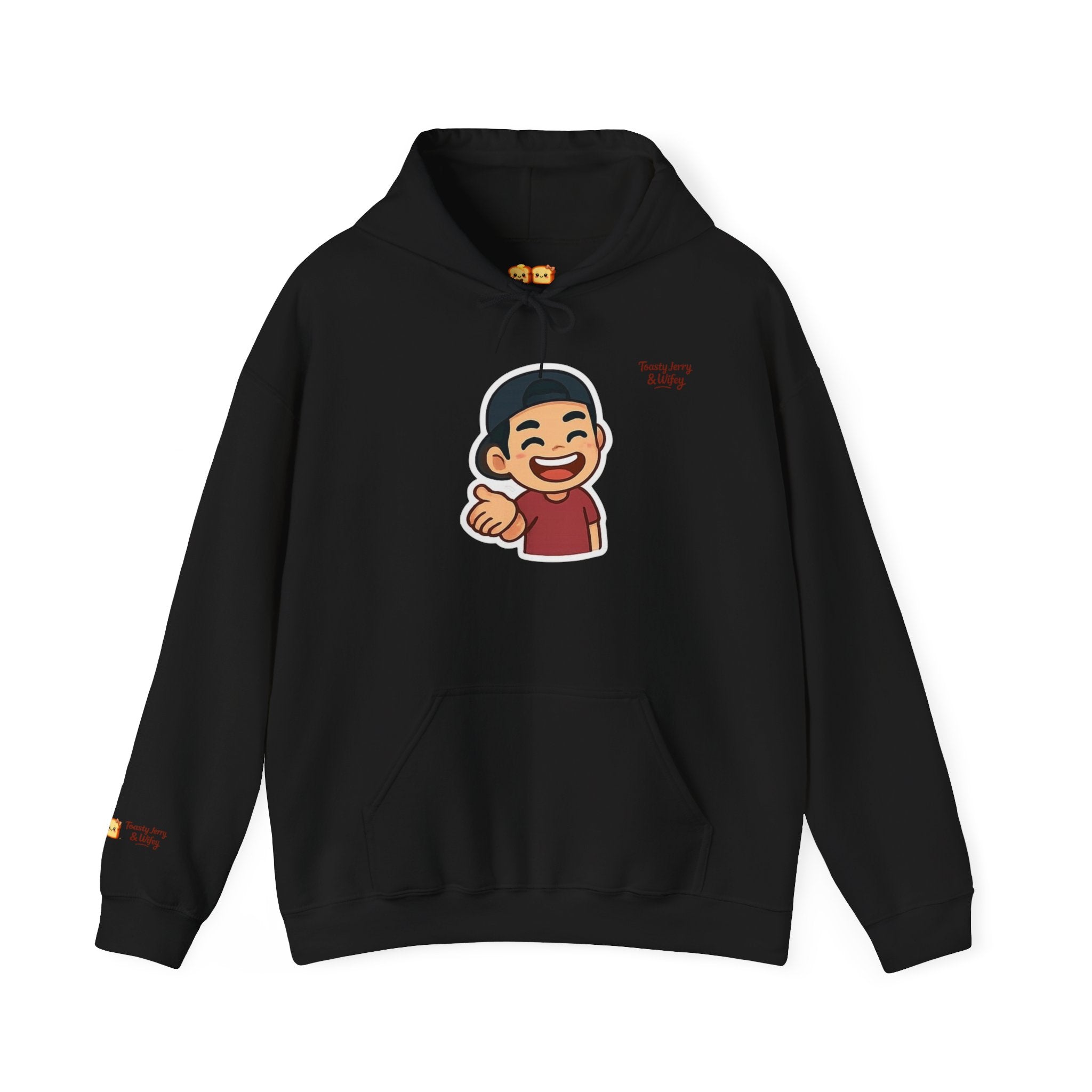 Hoodie — ToastyJerry Emoji Face Graphic Hoodie