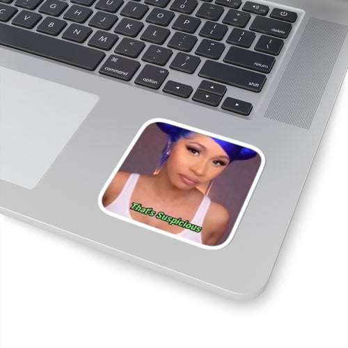 "That's Suspicious" Kiss-Cut Sticker