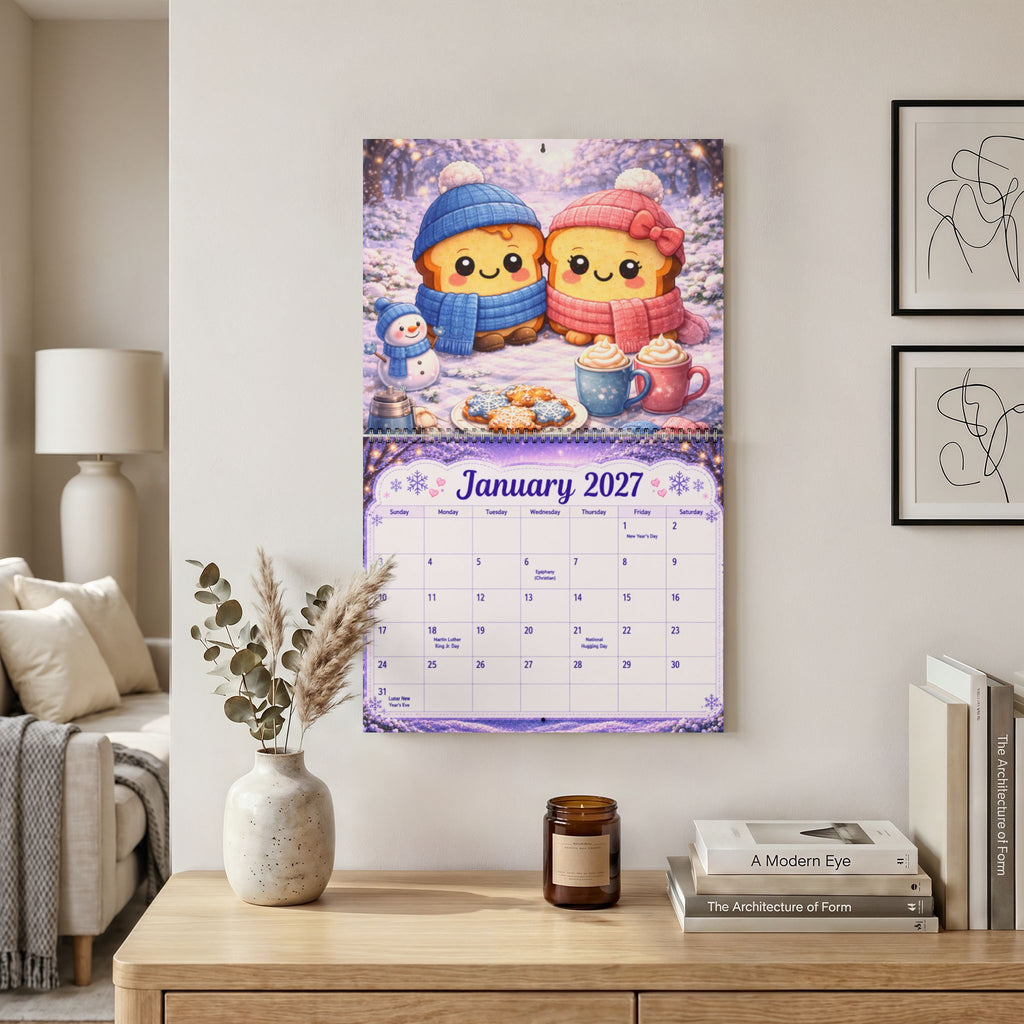Toasty Jerry & Wifey 2027 Wall Calendar