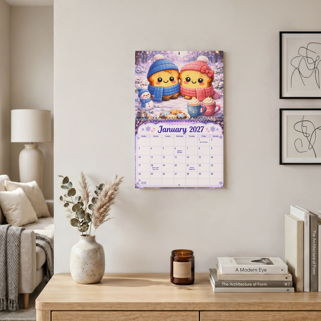Toasty Jerry & Wifey 2027 Wall Calendar