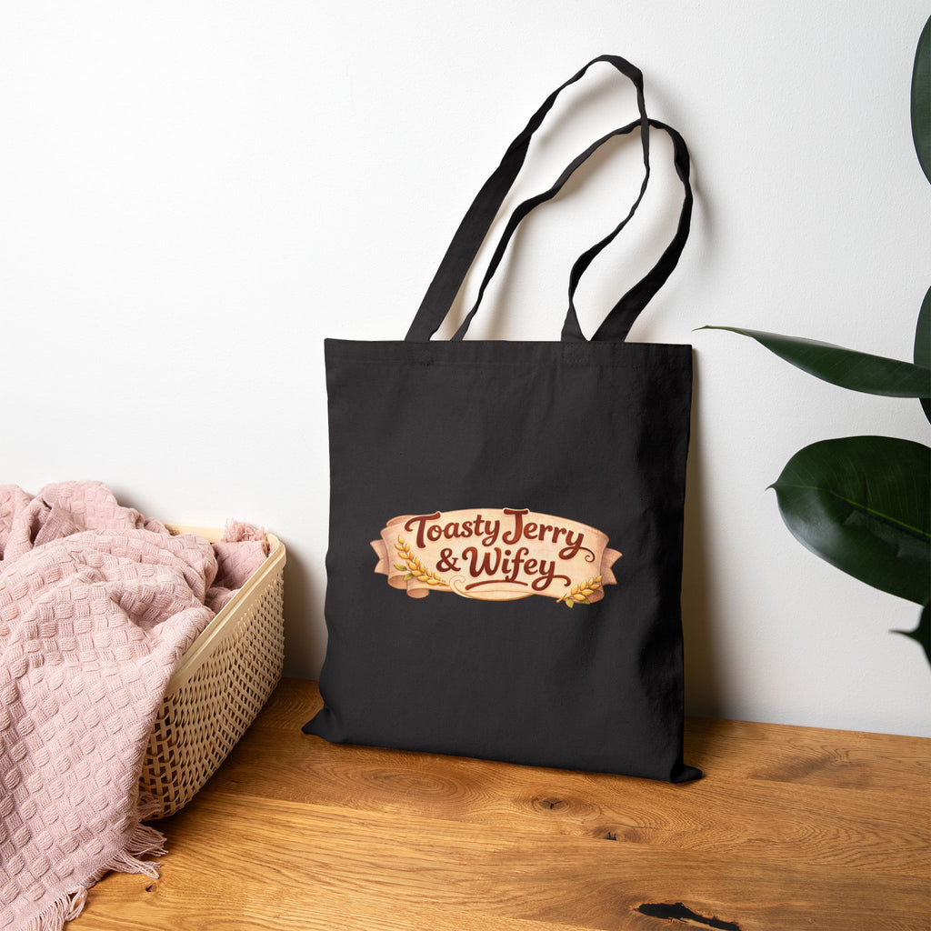 Canvas Tote — Toasty Jerry & Wifey Story Book