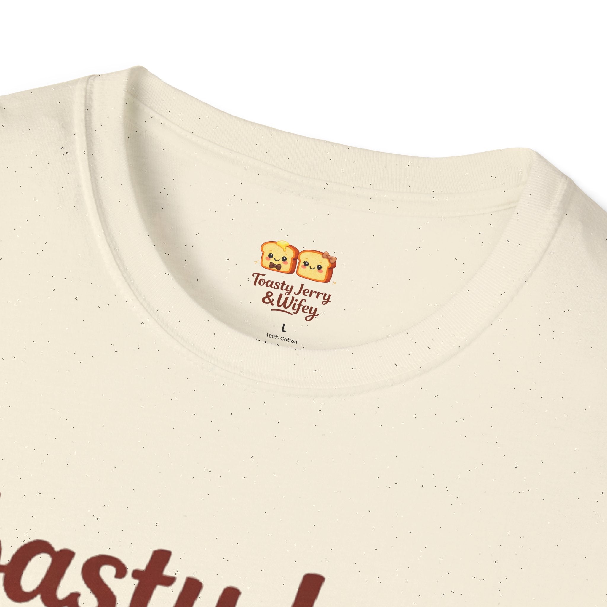 T-Shirt — 'Toasty Jerry & Wifey' (Large text) Couple Graphic Tee