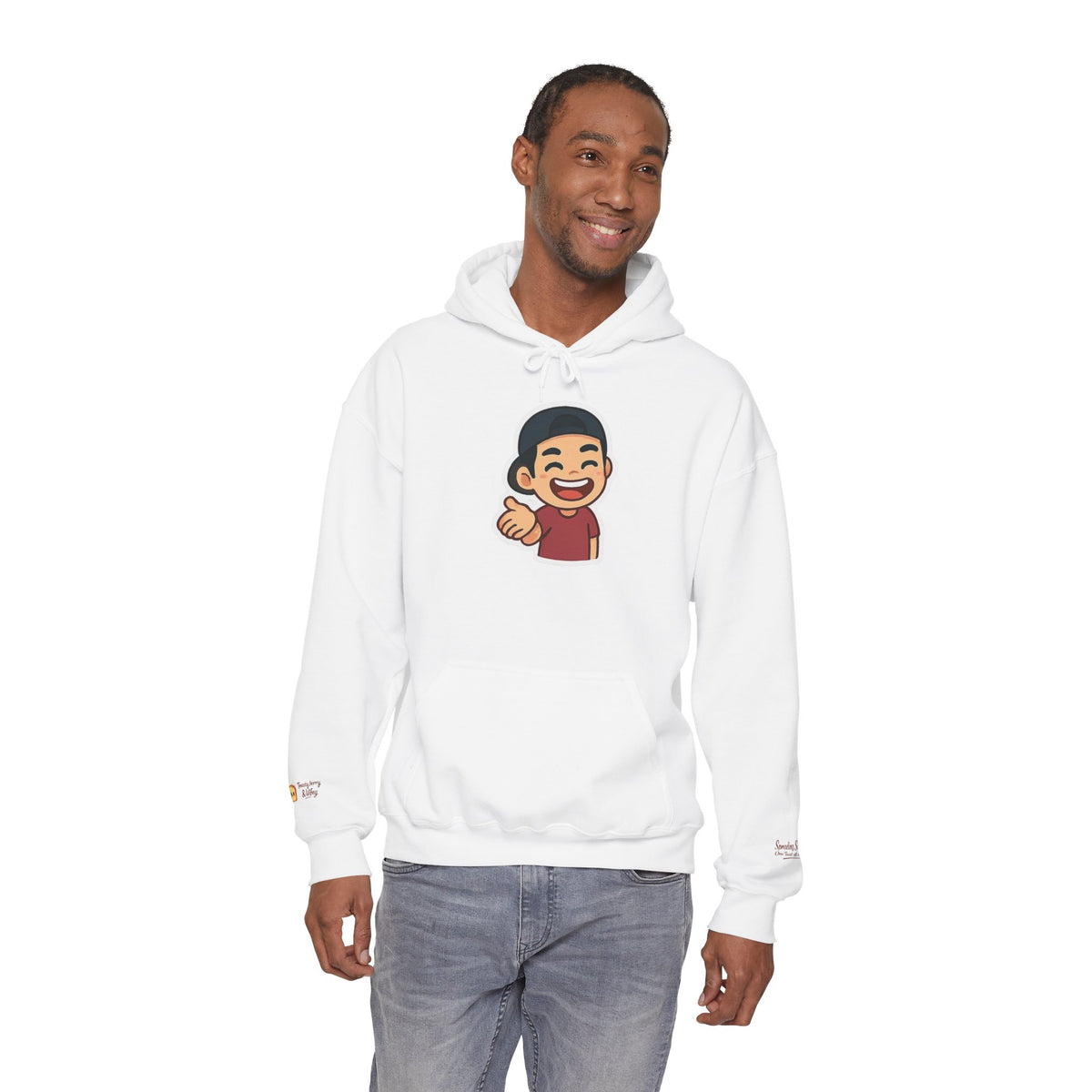 ToastyJerry Emoji Face - Graphic Hoodie