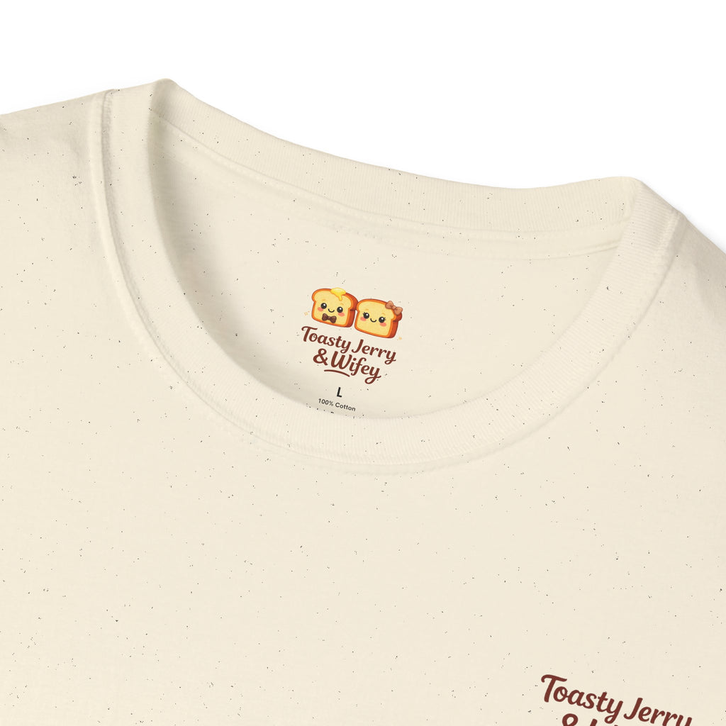 T-Shirt — 'Toasty Jerry & Wifey' (Small text) Couple Graphic Tee