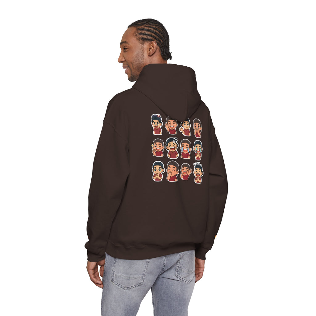 ToastyJerry Emoji Face - Graphic Hoodie
