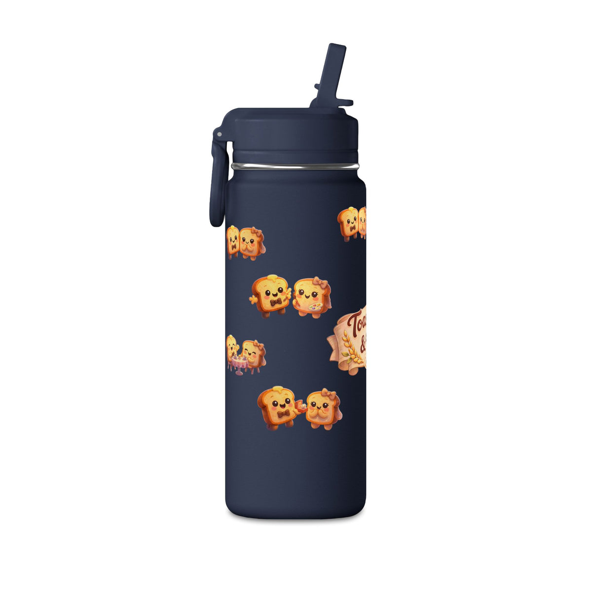 Toasty Jerry & Wifey Story Book - 20oz Stainless Sports Bottle