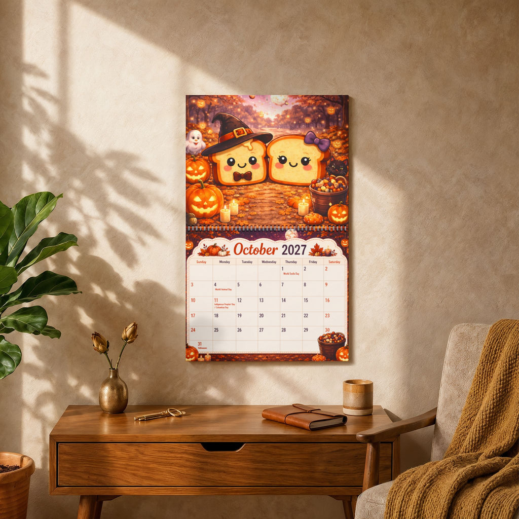 Toasty Jerry & Wifey 2027 Wall Calendar
