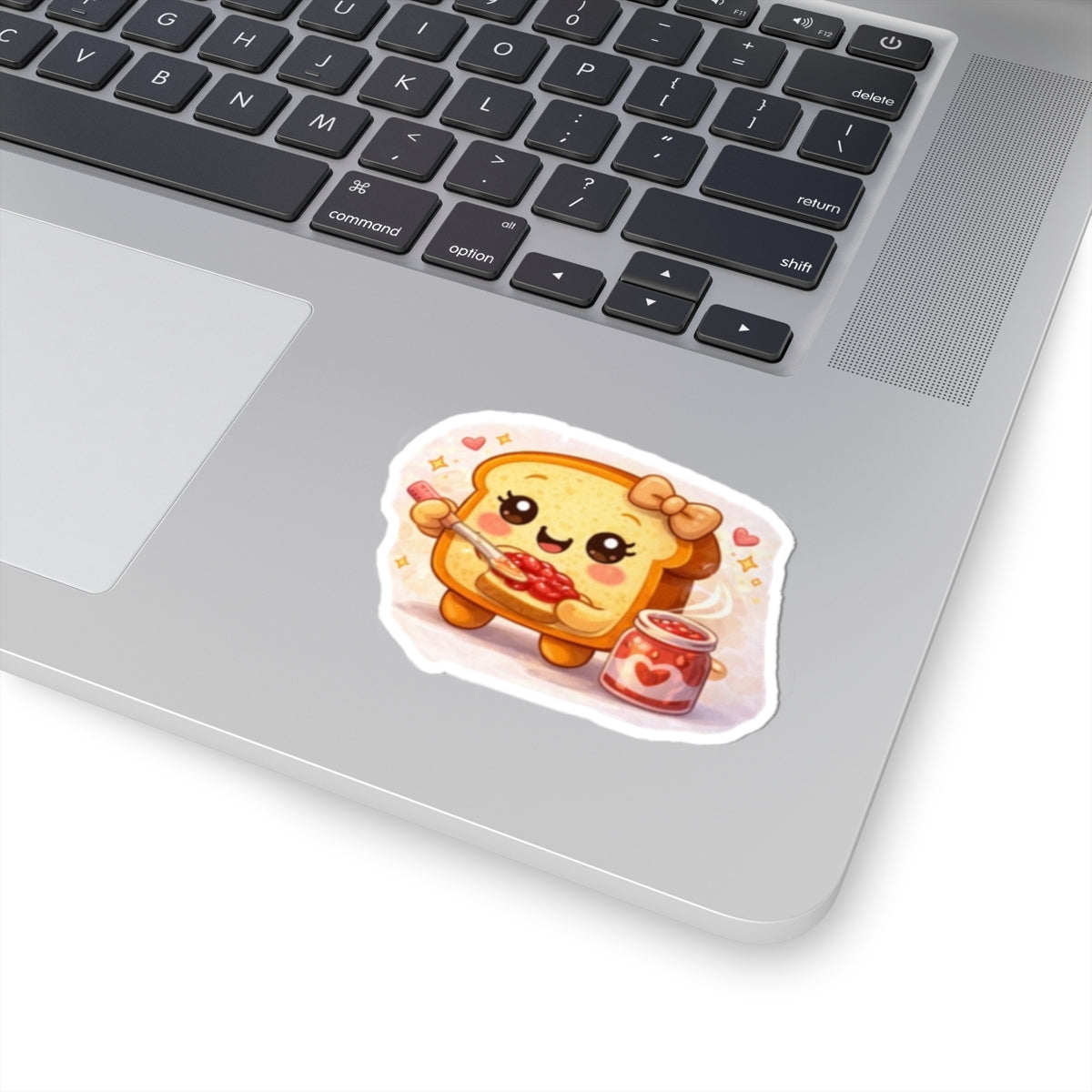 Kawaii Toast & Jam Sticker