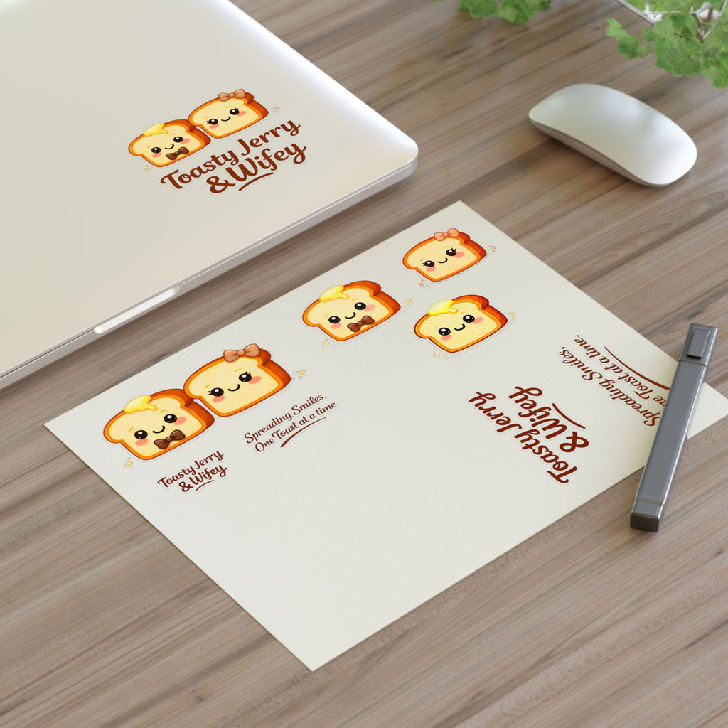 ToastyJerry and Wifey Stickers Sheet