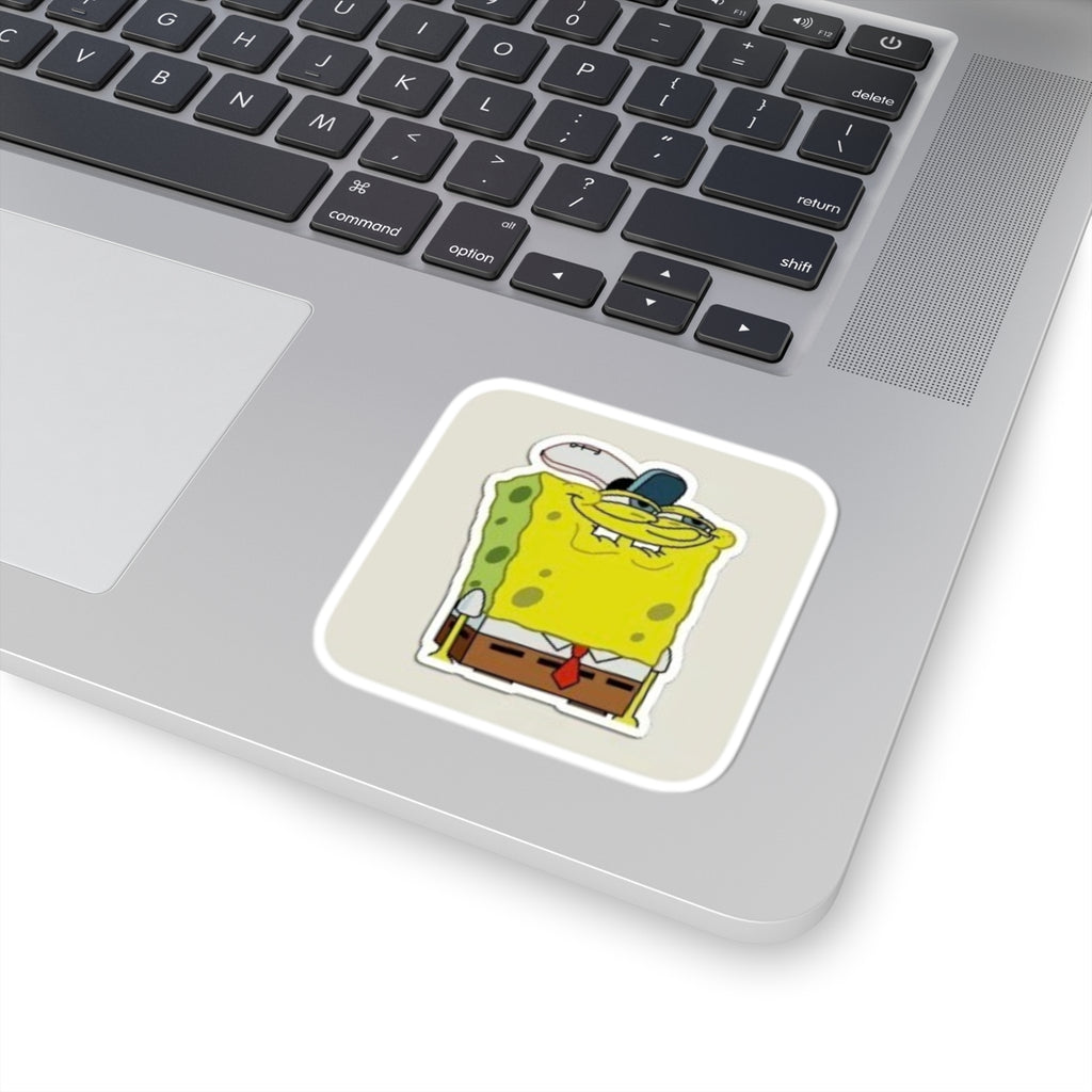 Silly Sponge Kiss-Cut Sticker