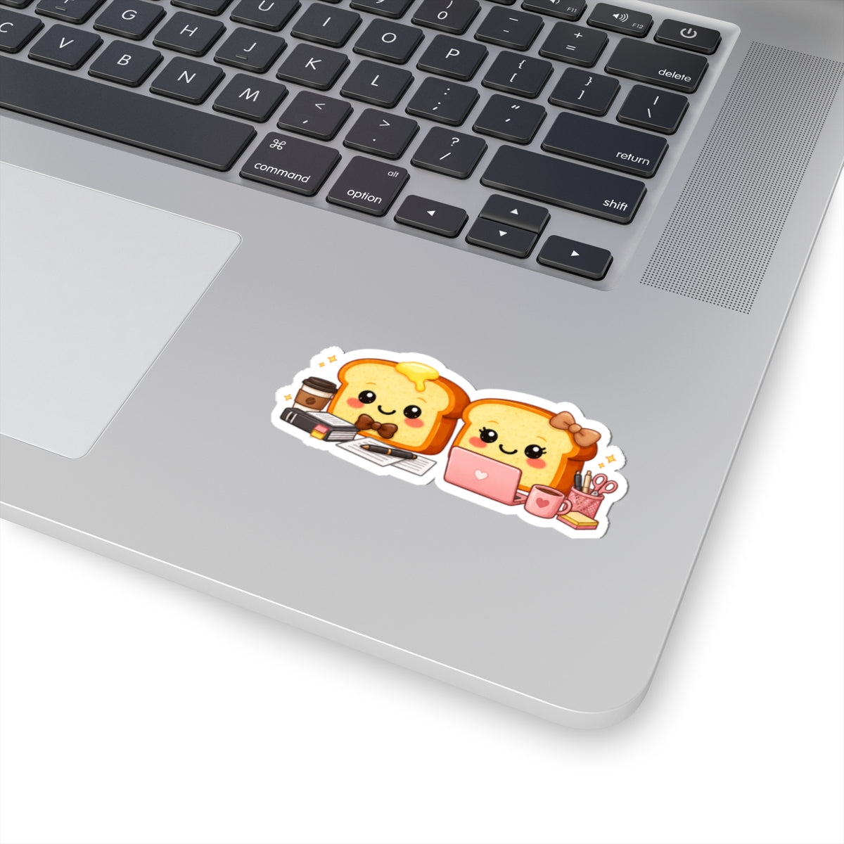 Cute Toast Study Buddy Sticker