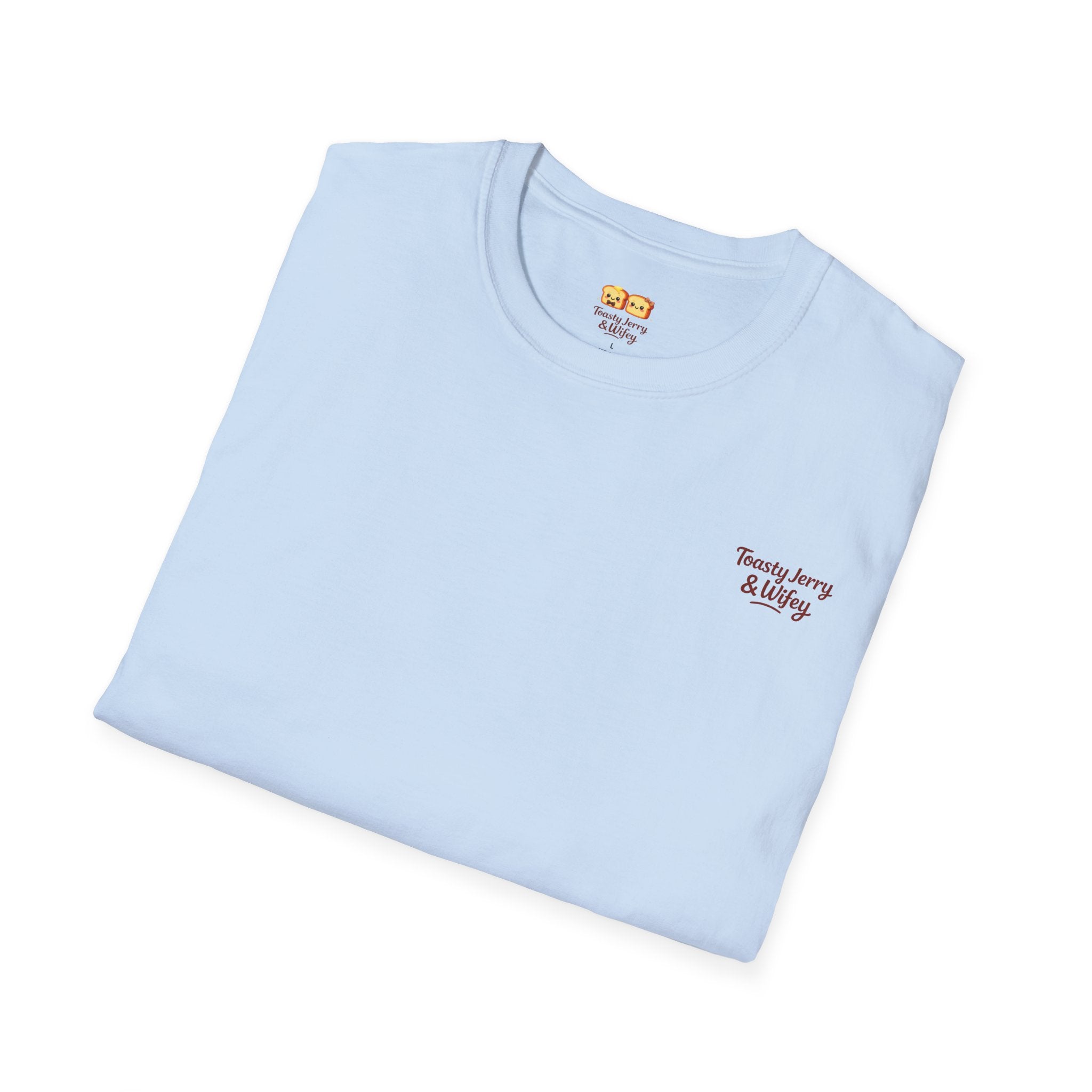 T-Shirt — "Spreading Smiles, One Toast at a Time." Graph Tee