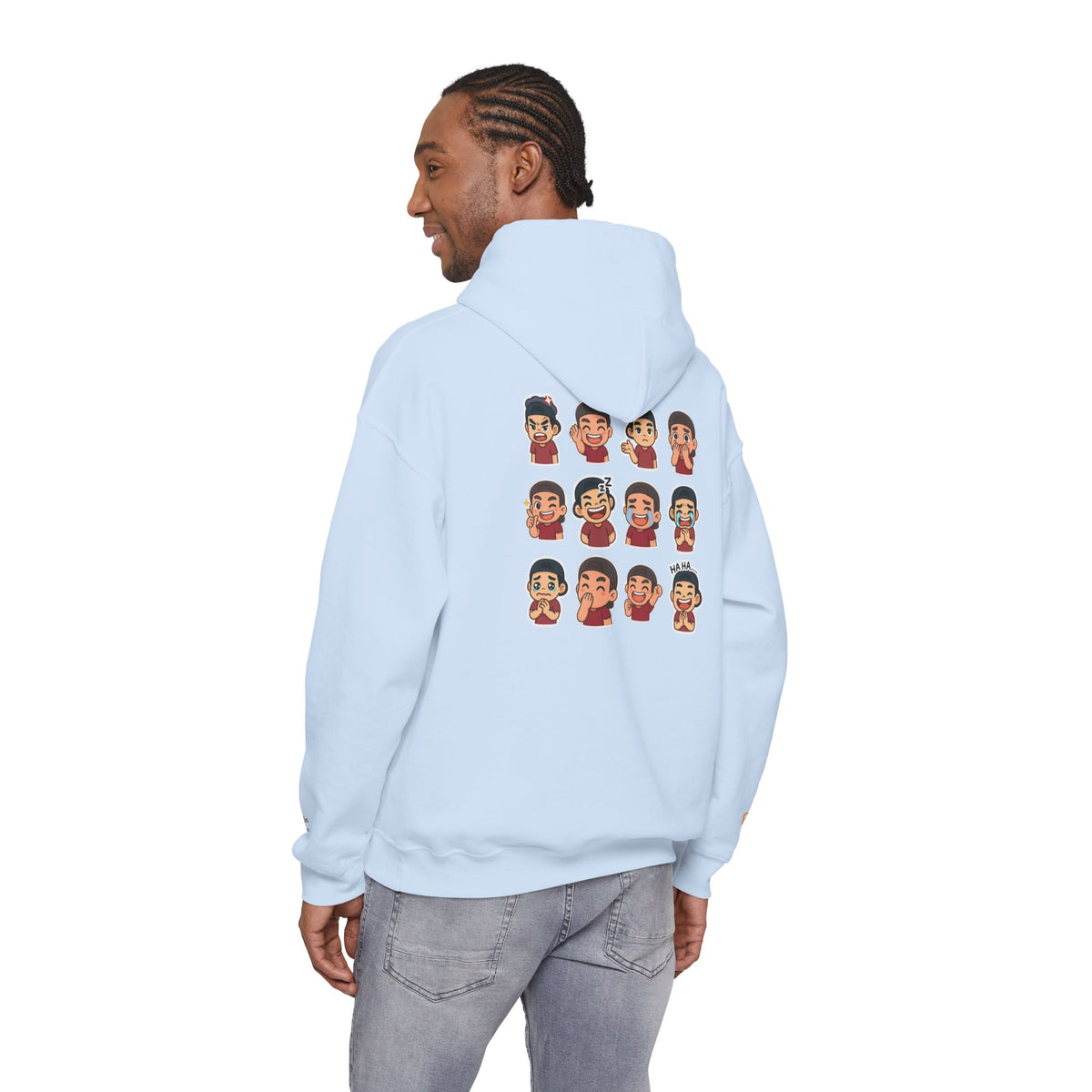 ToastyJerry Emoji Face - Graphic Hoodie