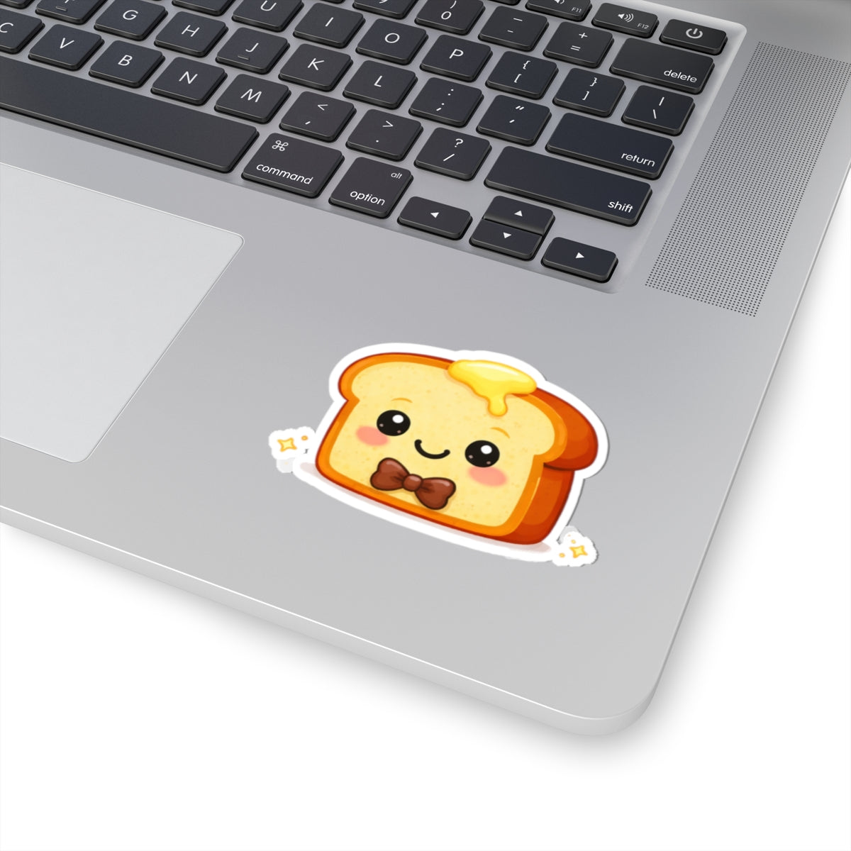 Kiss-Cut Sticker — Toasty Brown Bowtie
