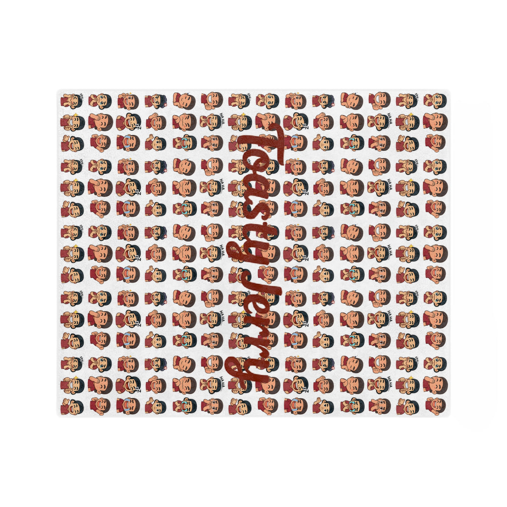 ToastyJerry Emoji - Velveteen Microfiber Blanket