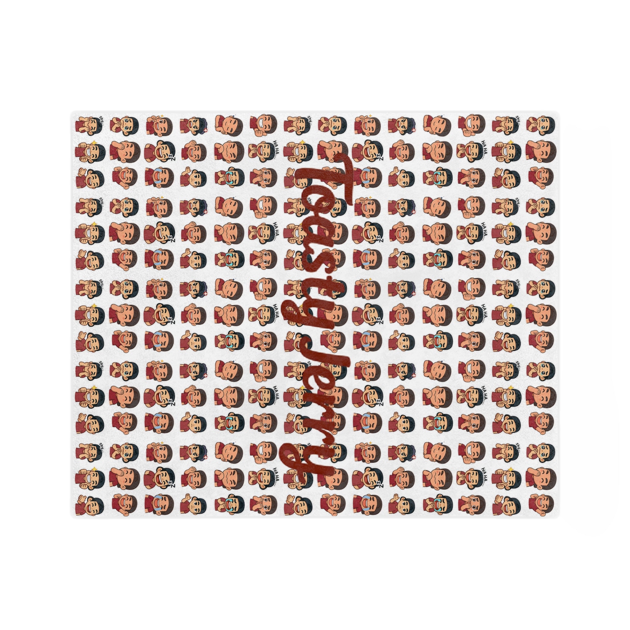 ToastyJerry Emoji - Velveteen Microfiber Blanket
