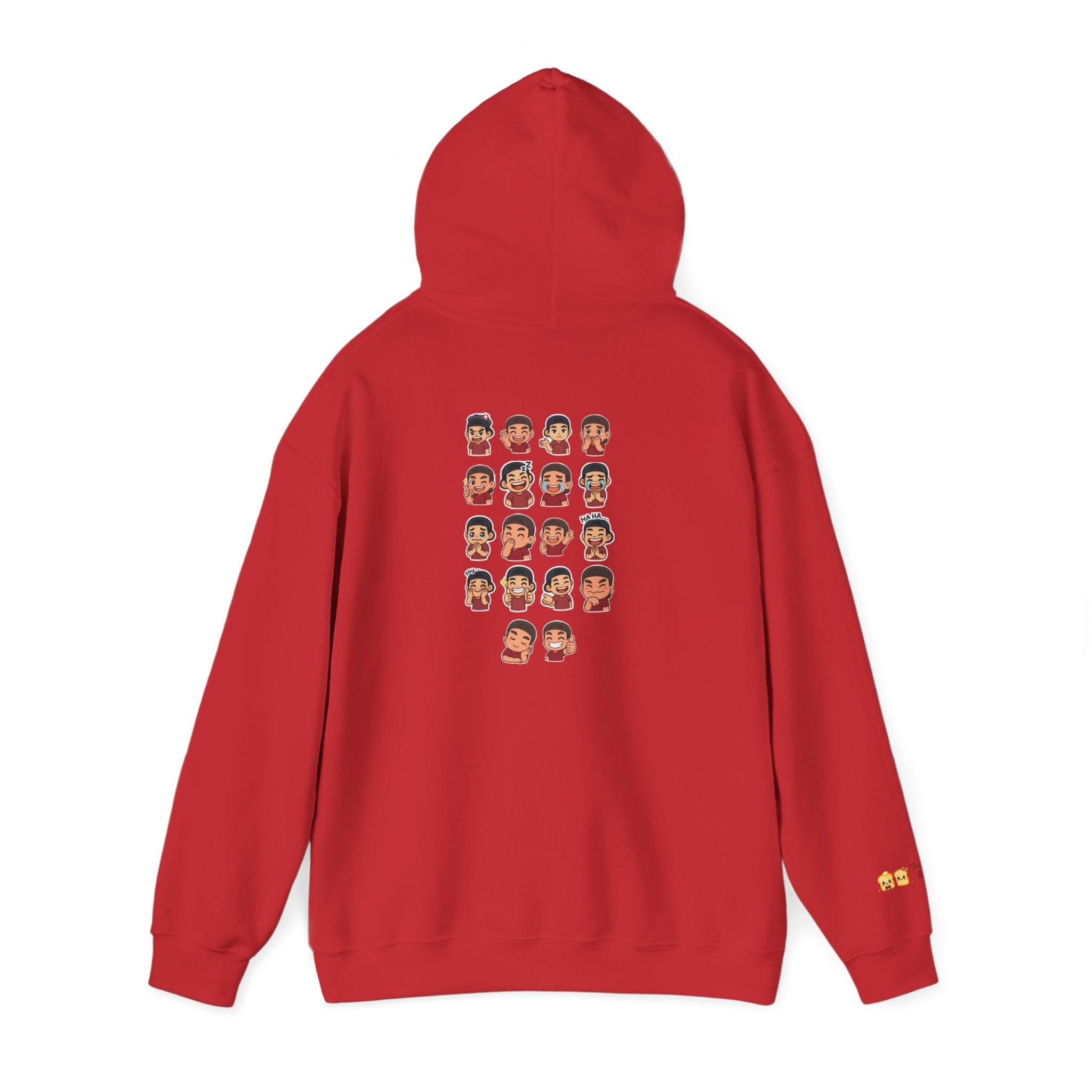 Hoodie — ToastyJerry Emoji Face Graphic Hoodie