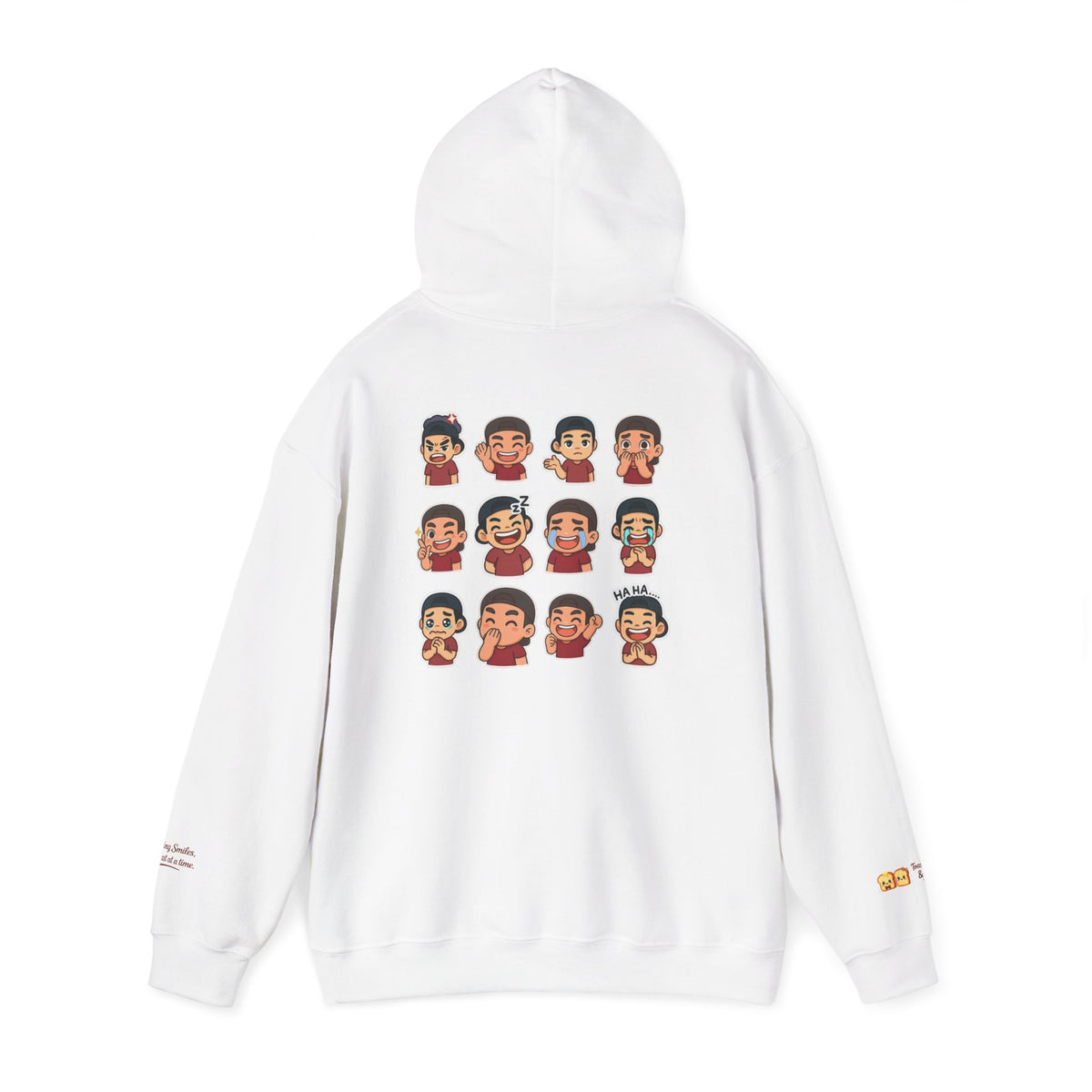 ToastyJerry Emoji Face - Graphic Hoodie