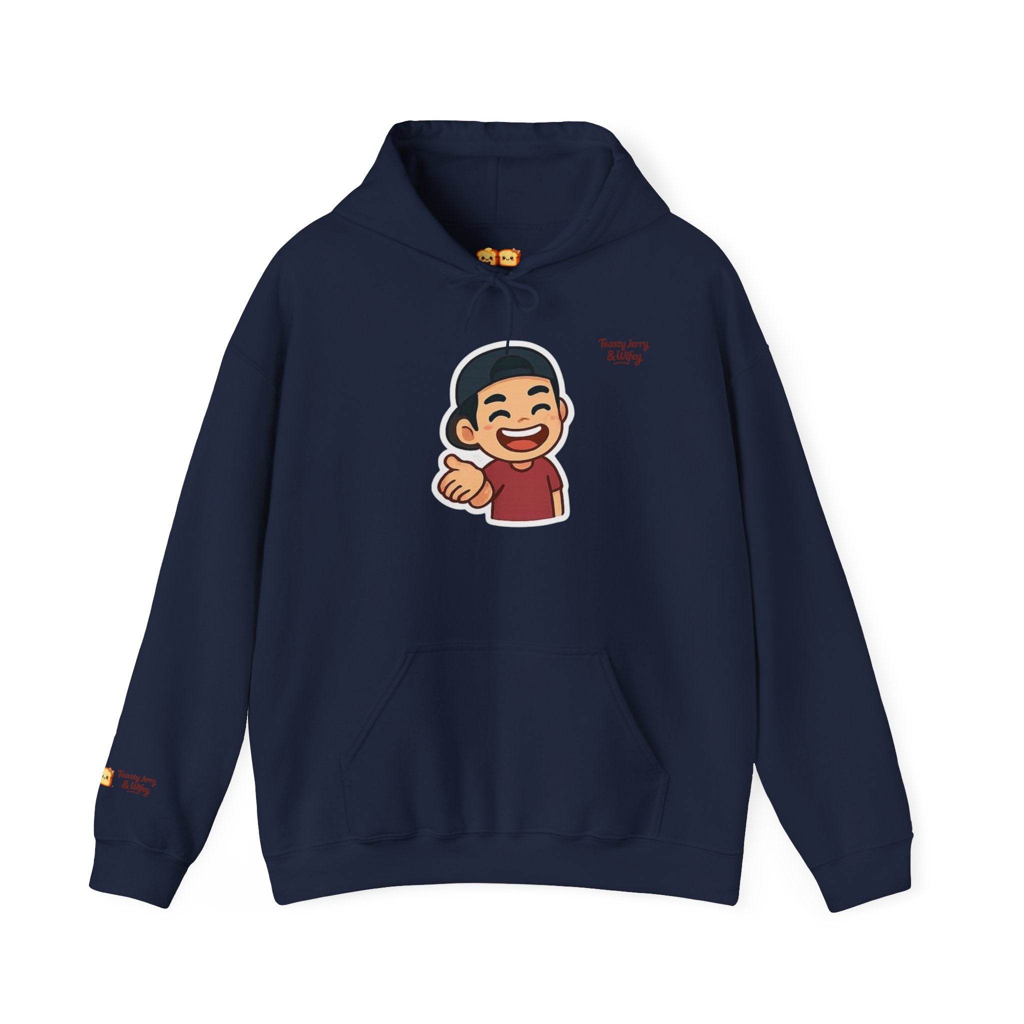 Hoodie — ToastyJerry Emoji Face Graphic Hoodie