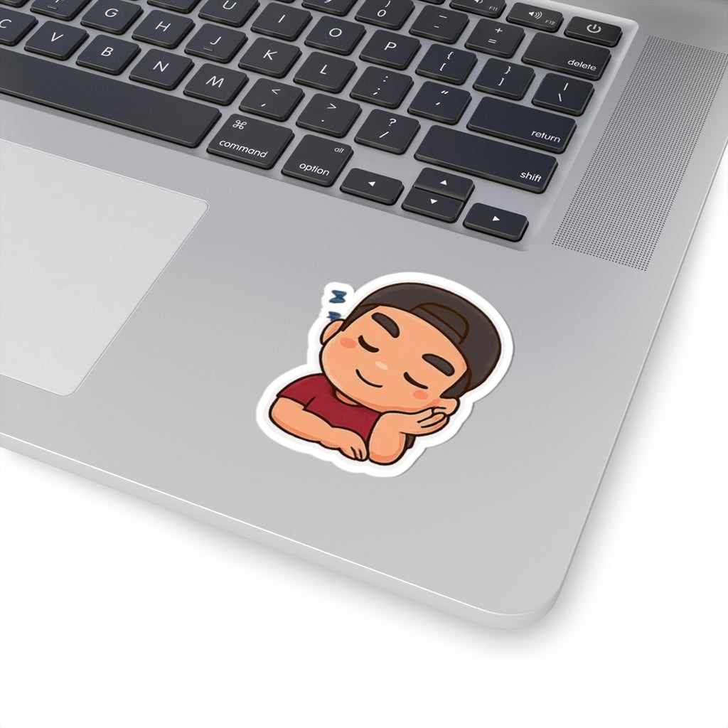 Peaceful Emoji Sticker — Toasty Jerry Kiss-Cut Sticker