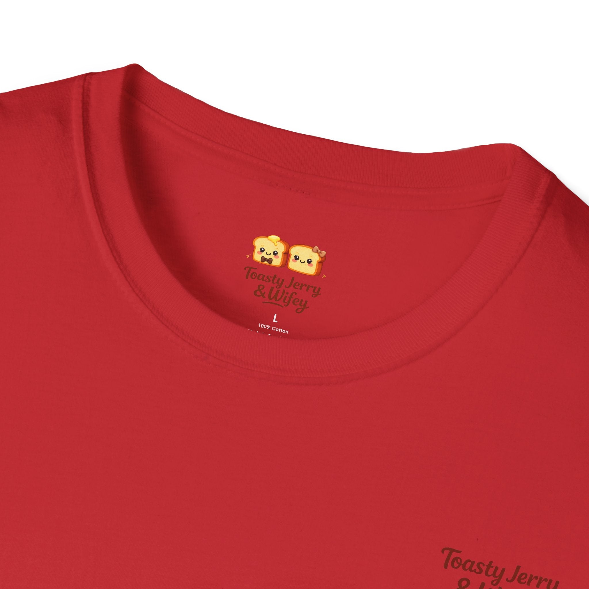 T-Shirt — "Spreading Smiles, One Toast at a Time." Graph Tee