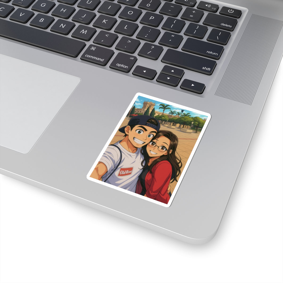 ToastyJerry & Wifey Anime Style - Kiss-Cut Sticker