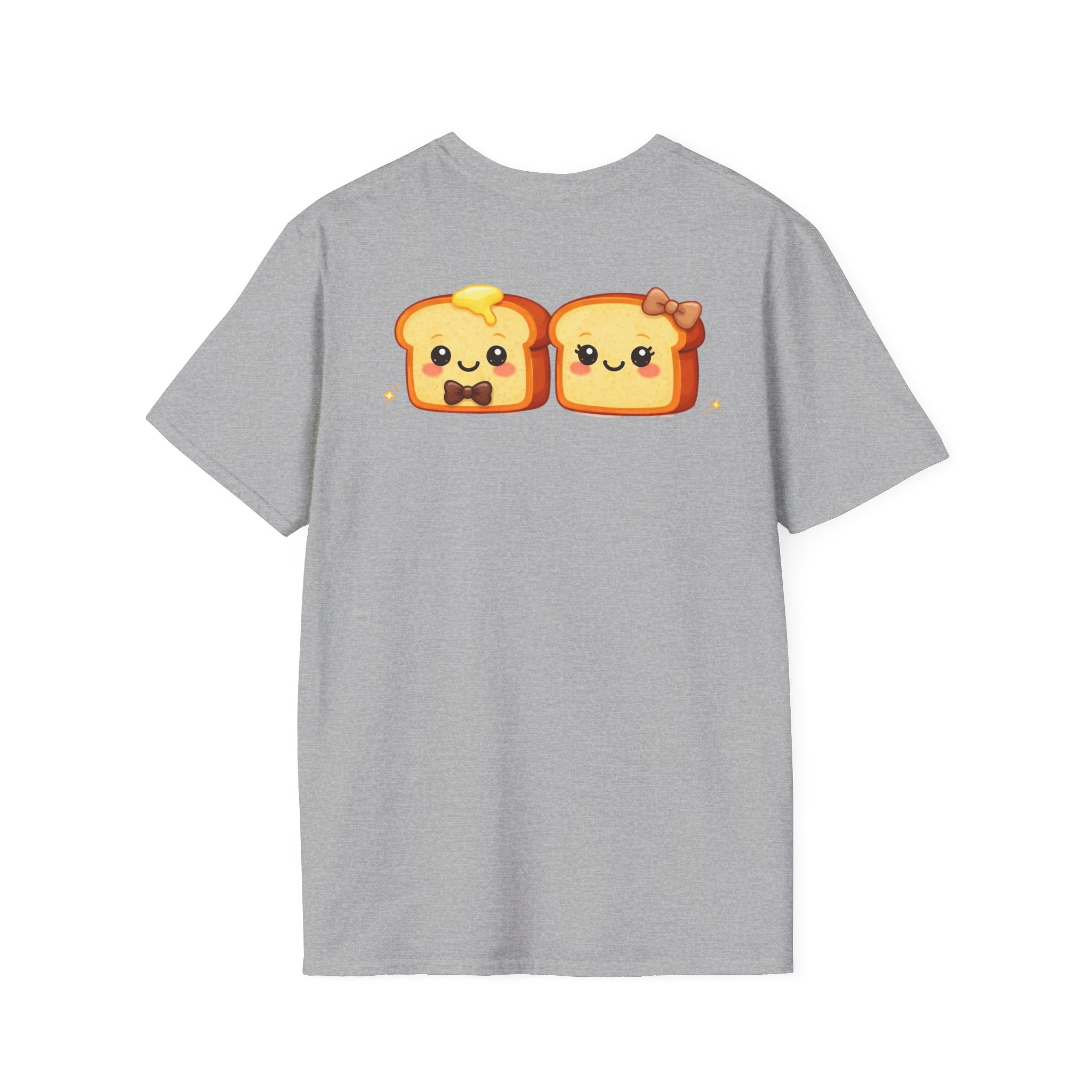 T-Shirt — 'Toasty Jerry & Wifey' (Small text) Couple Graphic Tee