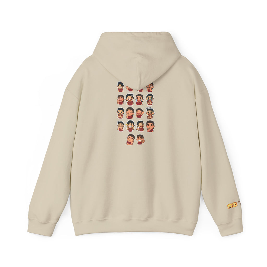 Hoodie — ToastyJerry Emoji Face Graphic Hoodie