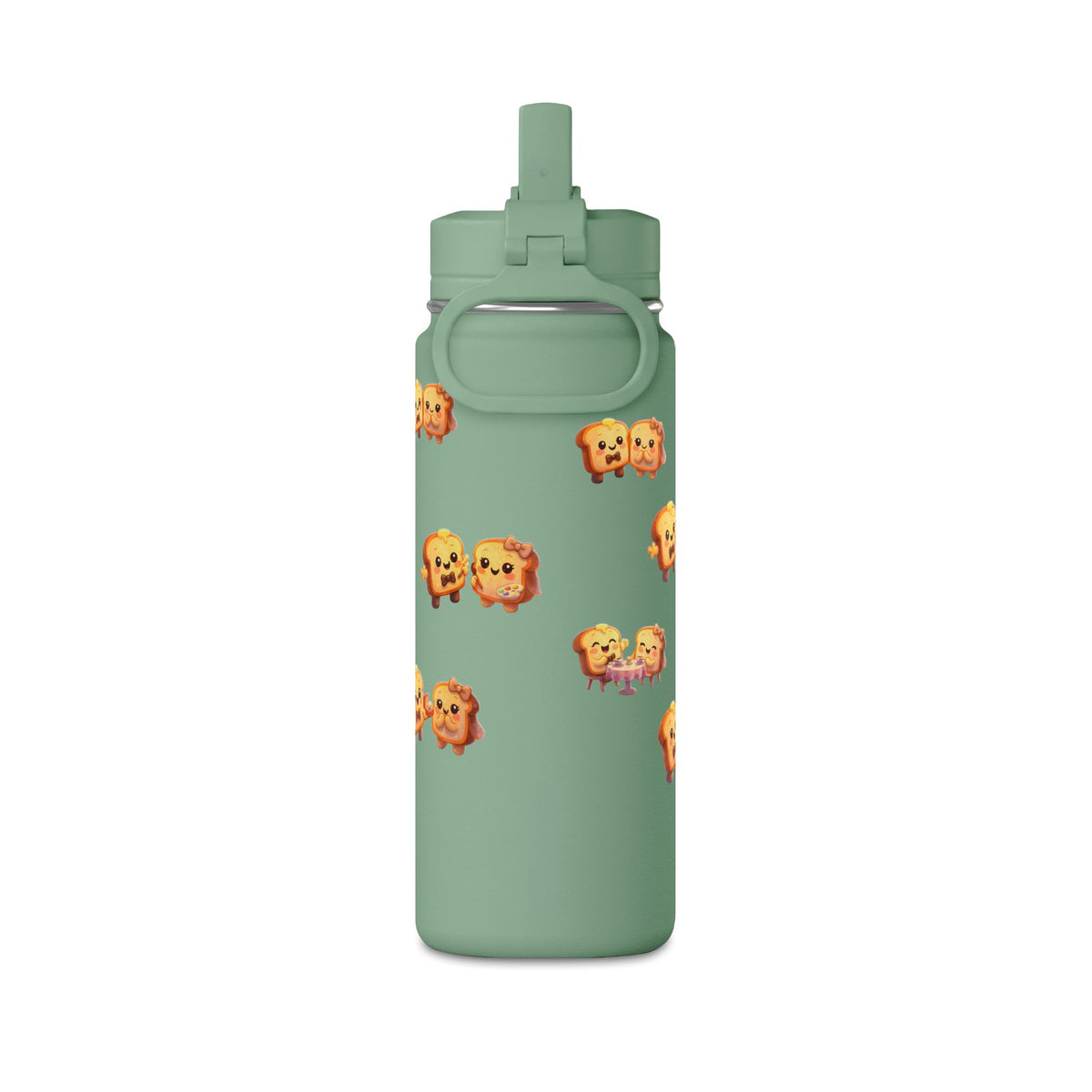 Toasty Jerry & Wifey Story Book - 20oz Stainless Sports Bottle