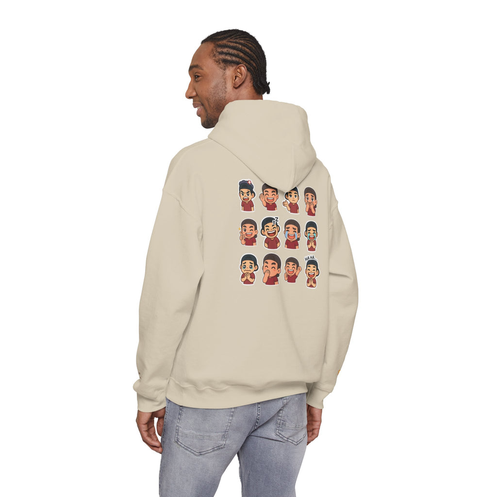ToastyJerry Emoji Face - Graphic Hoodie