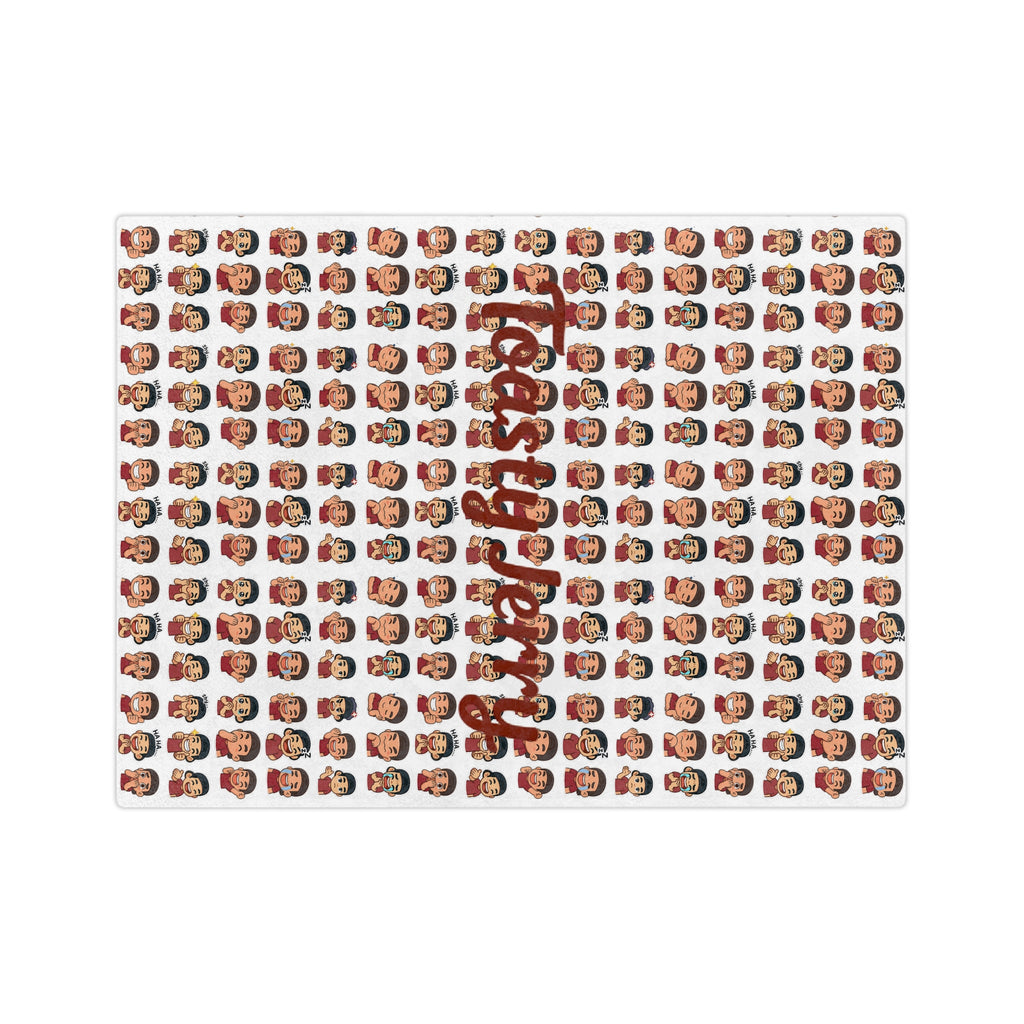 ToastyJerry Emoji - Velveteen Microfiber Blanket