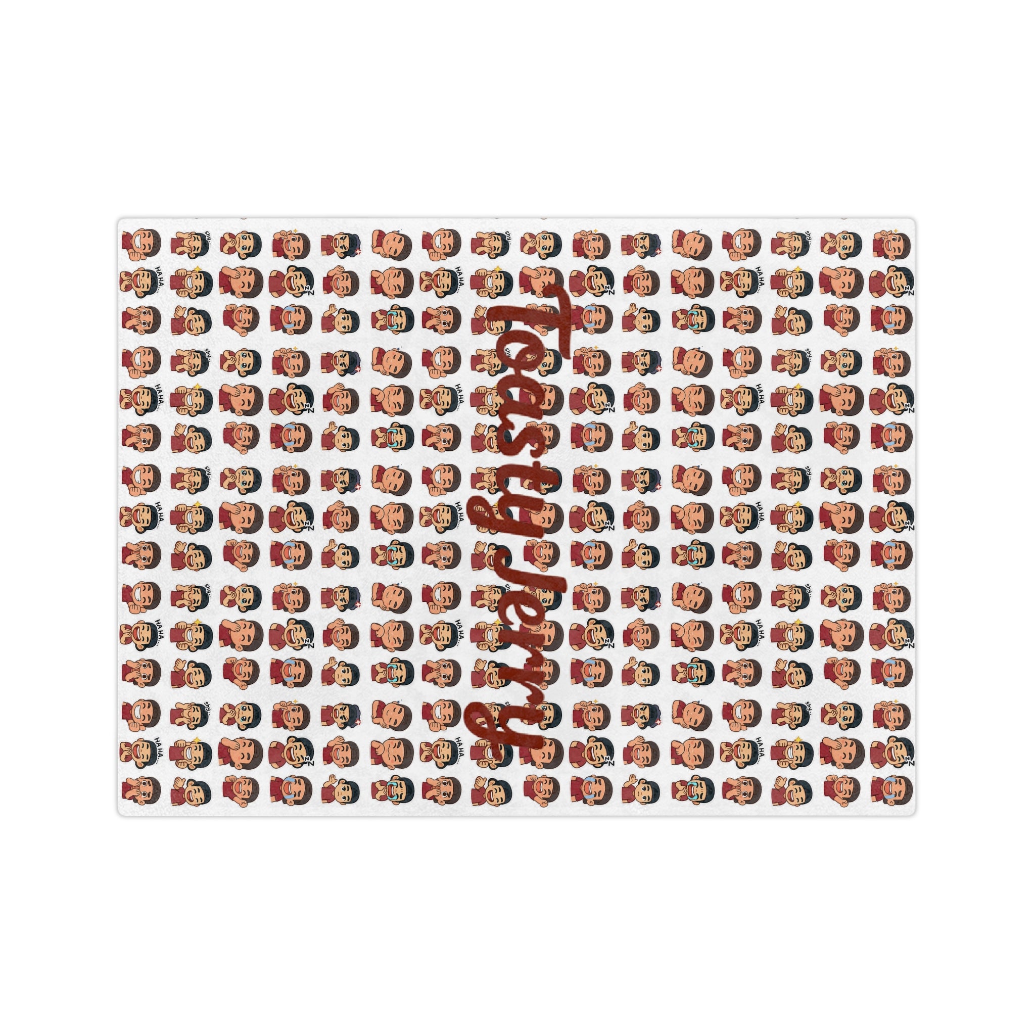 ToastyJerry Emoji - Velveteen Microfiber Blanket