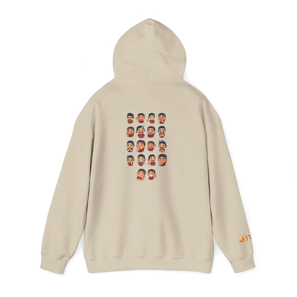 Hoodie — ToastyJerry Emoji Face Graphic Hoodie