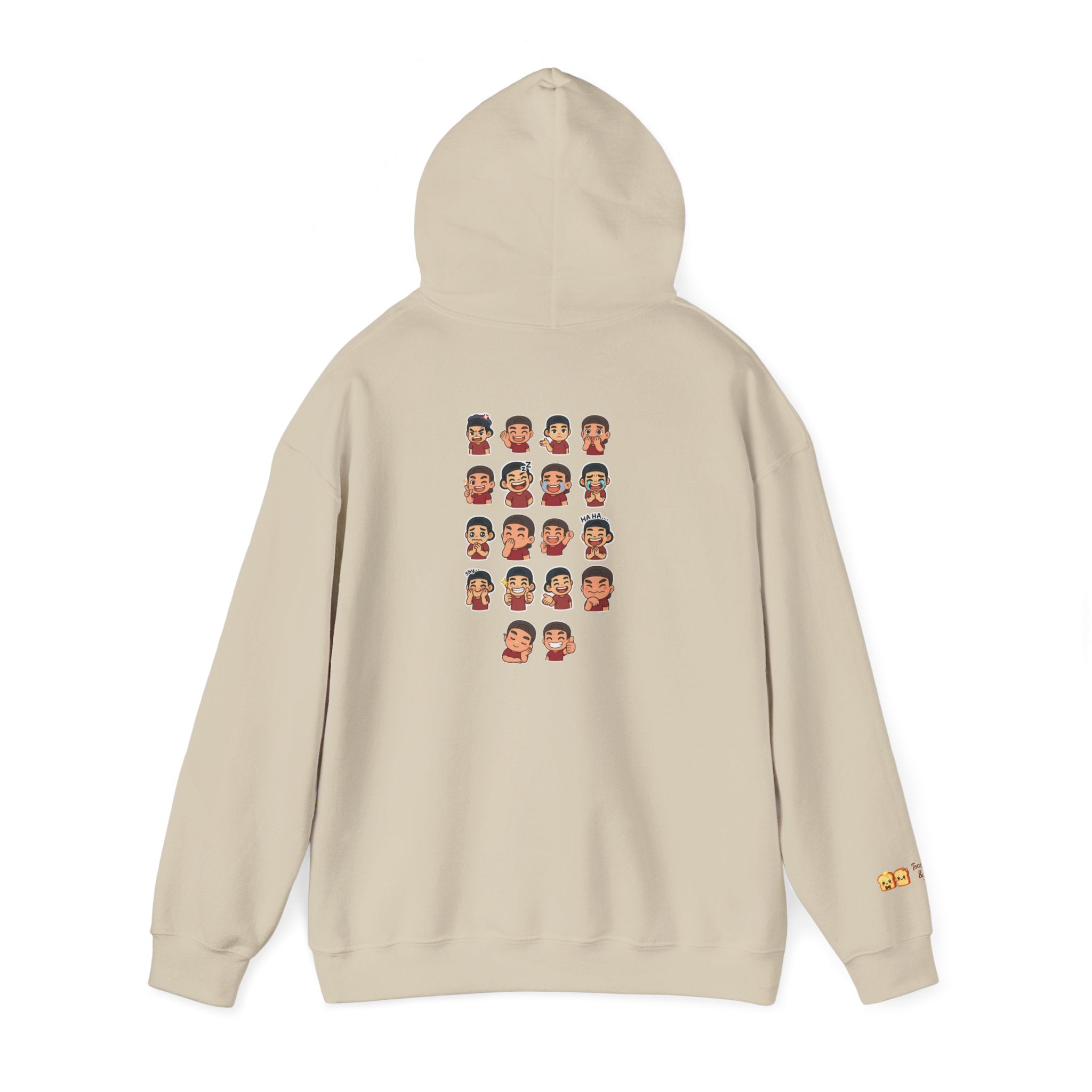 Hoodie — ToastyJerry Emoji Face Graphic Hoodie