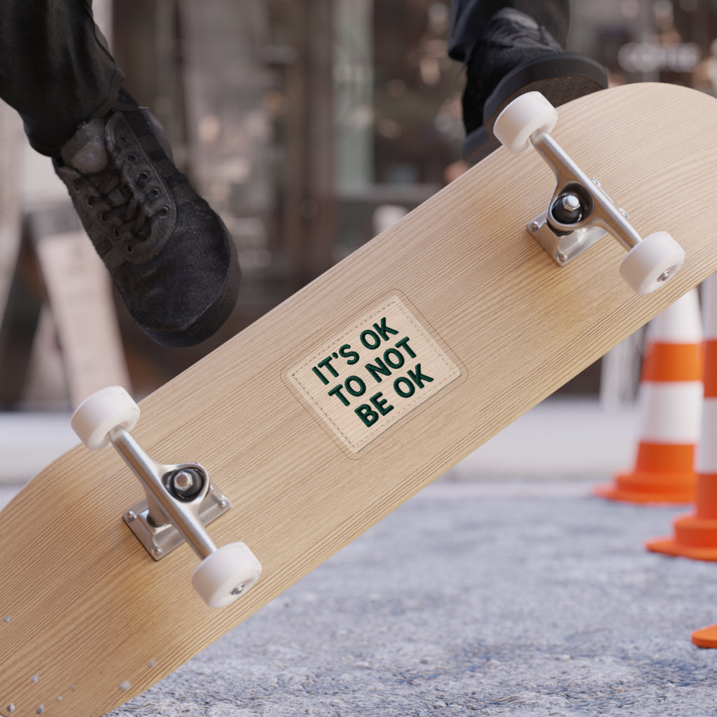 Die-Cut Sticker — "It's OK to Not Be OK" | Outdoor Waterproof Mental Health Decal