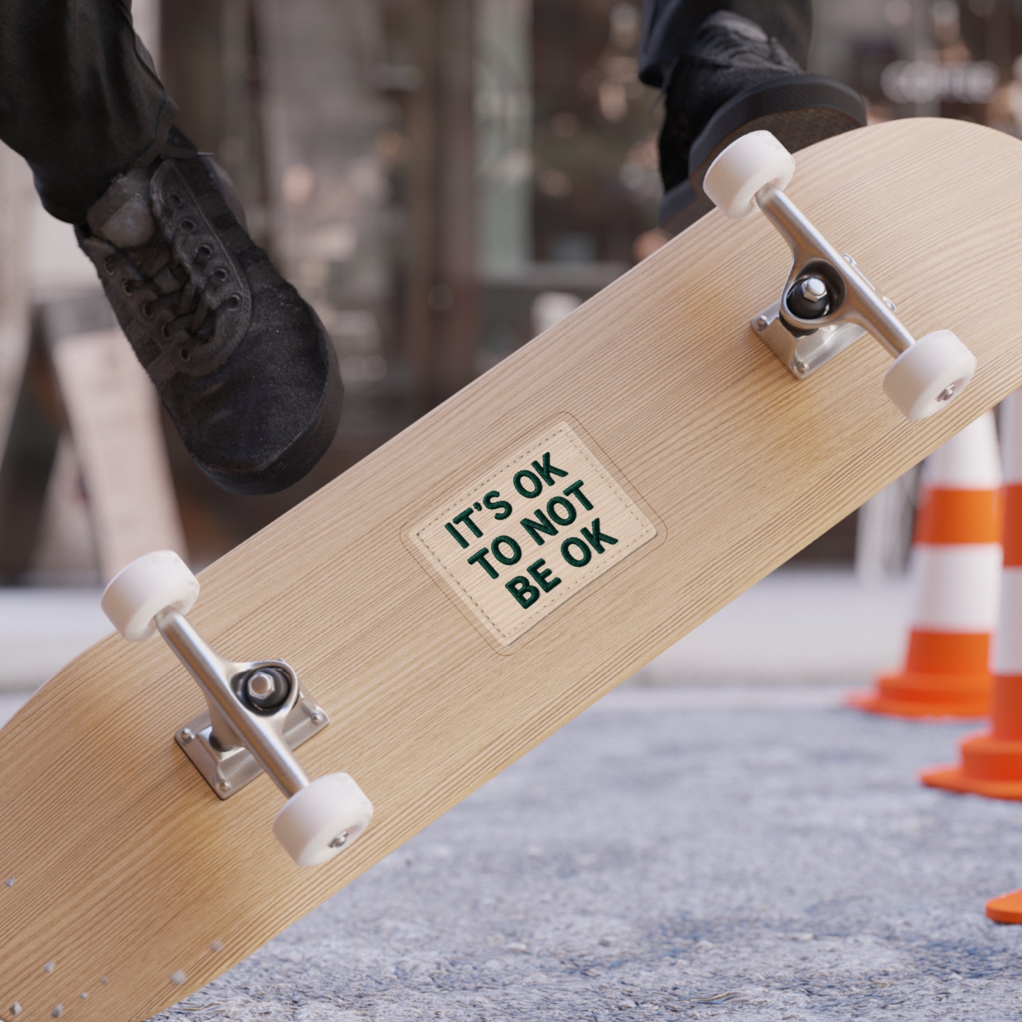 Die-Cut Sticker — "It's OK to Not Be OK" | Outdoor Waterproof Mental Health Decal