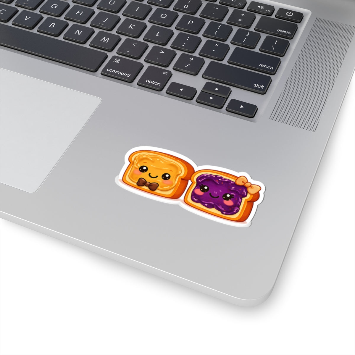 Kiss-Cut Sticker — Toasty Couple Peanut Butter & Jelly Vinyl Decal
