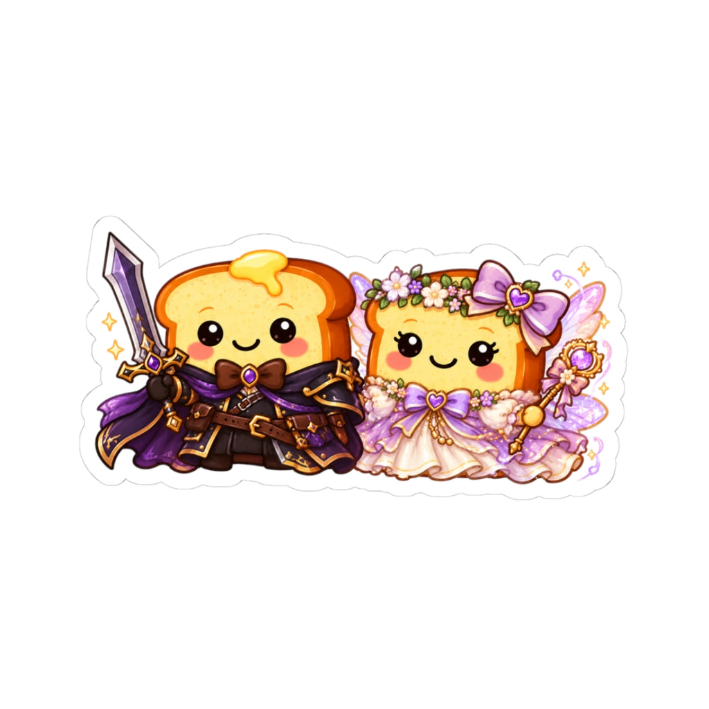 Sword Master & Fairy RPG Kiss-Cut Sticker